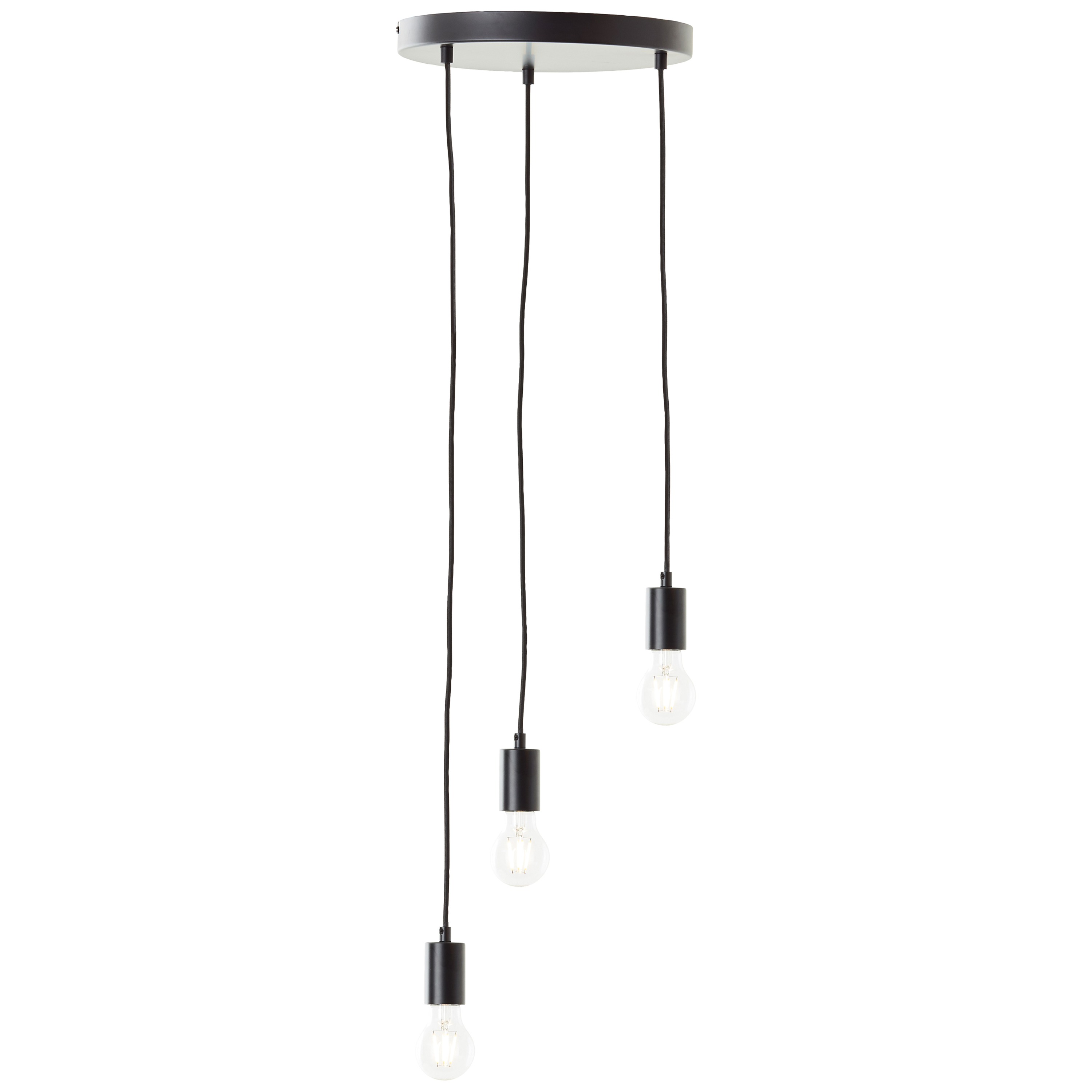 Suspension Lina acier, noir, Diam.4.2 cm INSPIRE, E27 - 5