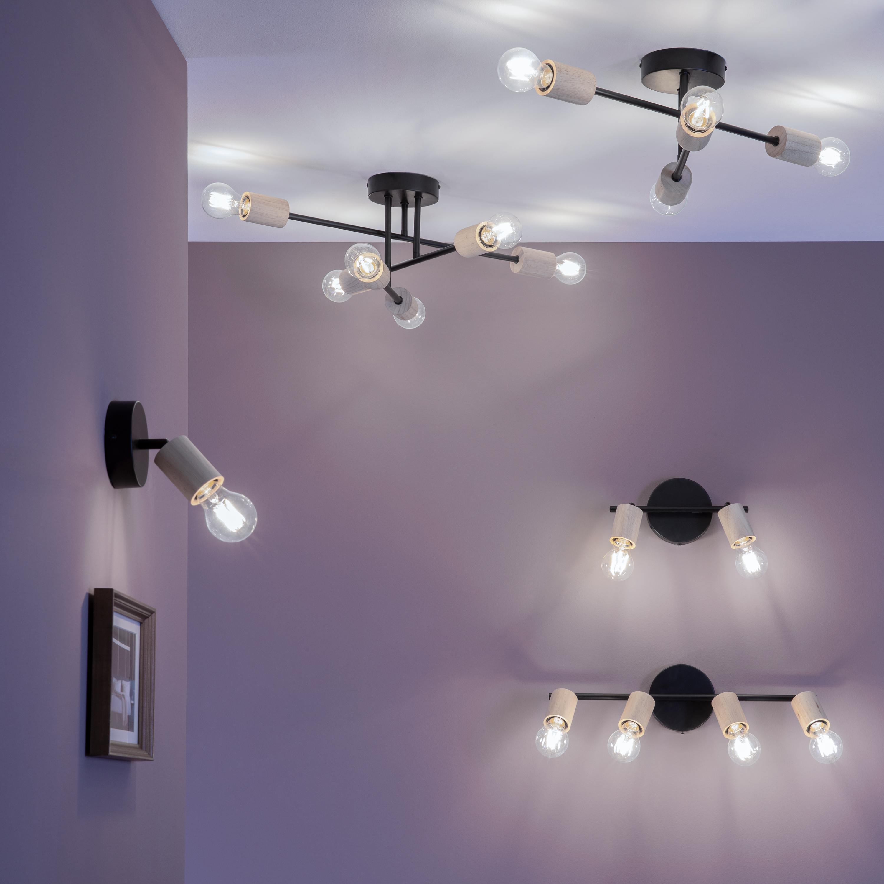 Spot Lina, produit sans abat-jour produit sans abat-jour, E27, INSPIRE - 8