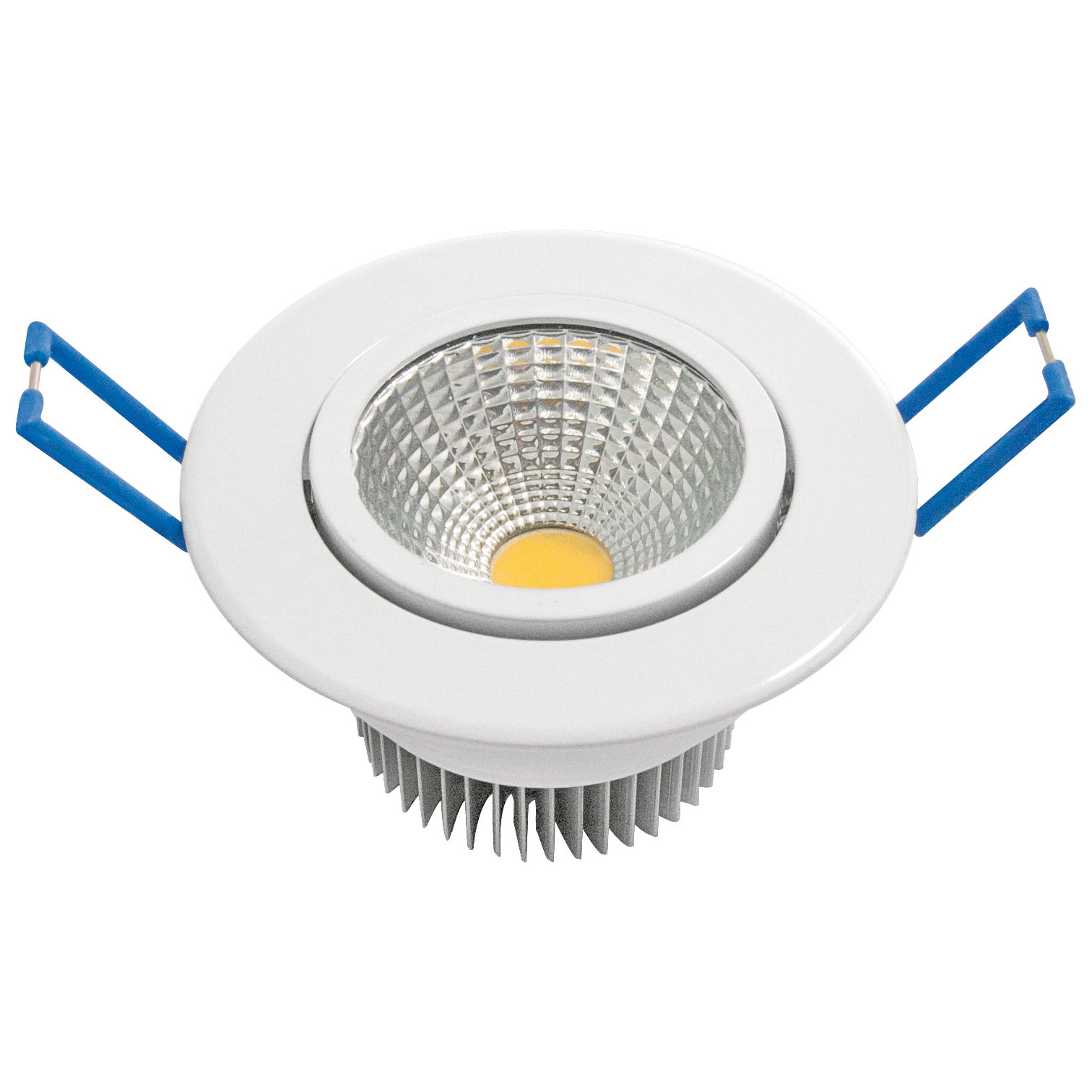 Foco led empotrado cob 3w blanco