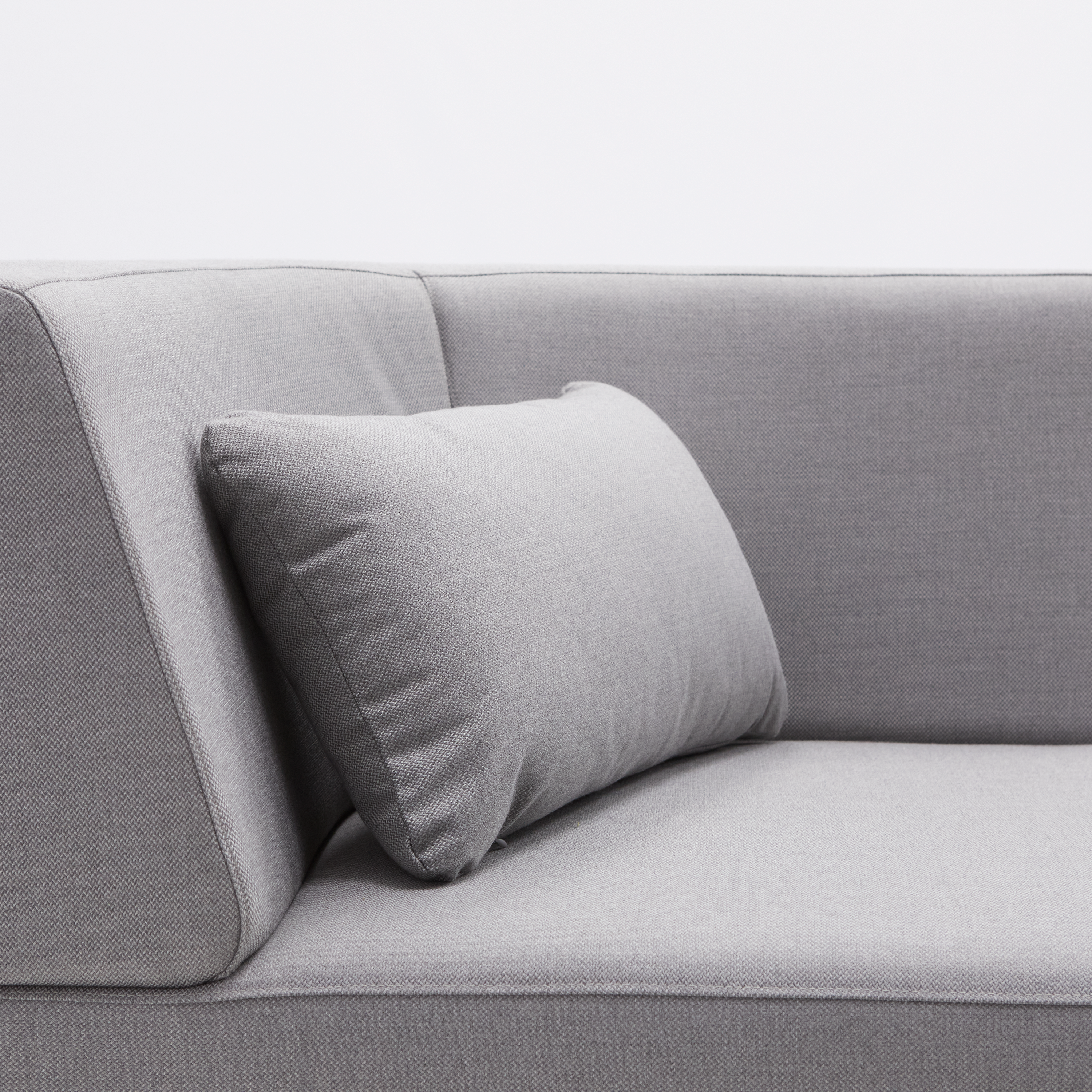 Sillón de jardín esquinero NATERIAL Neptune de aluminio gris - 10