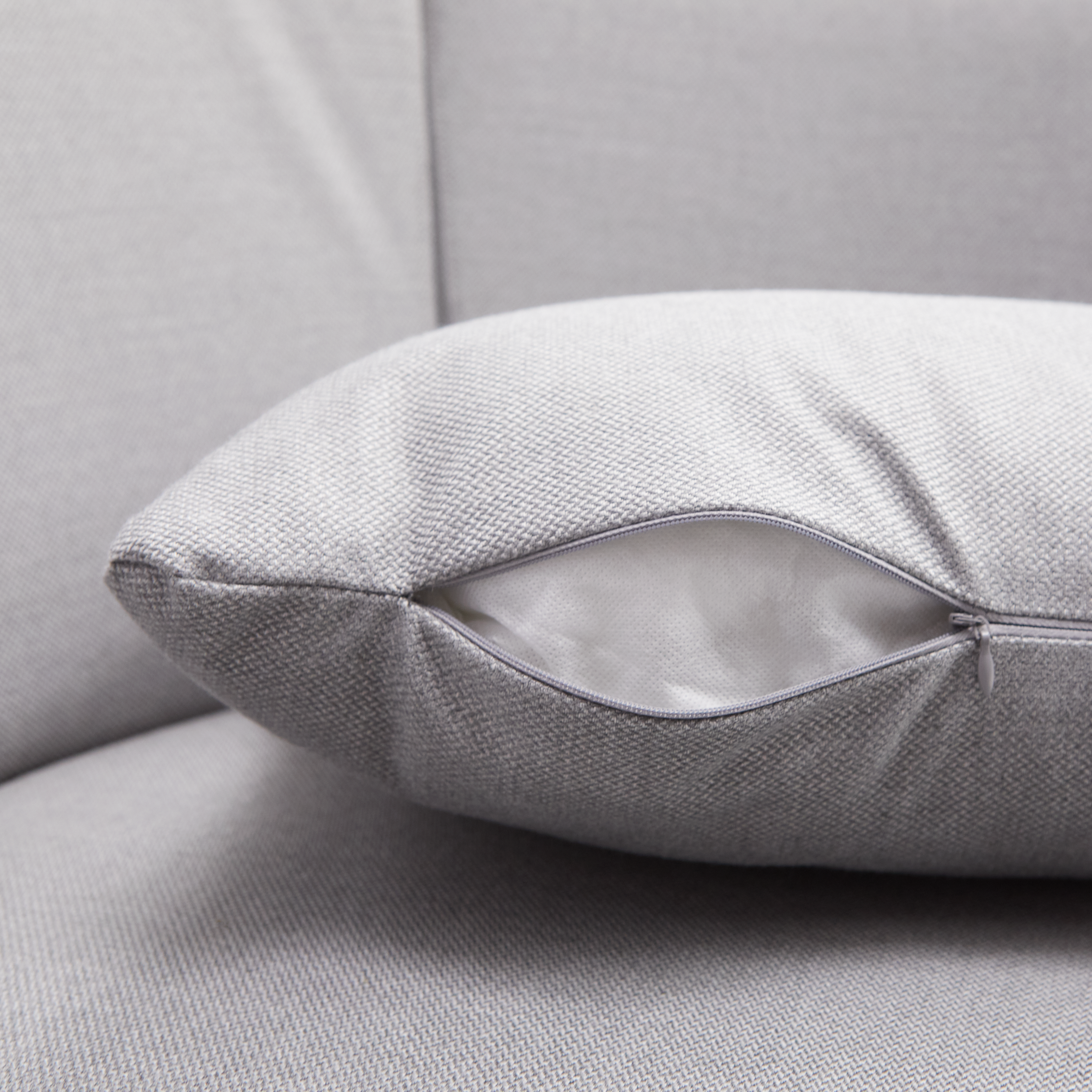 Sillón de jardín esquinero NATERIAL Neptune de aluminio gris - 11