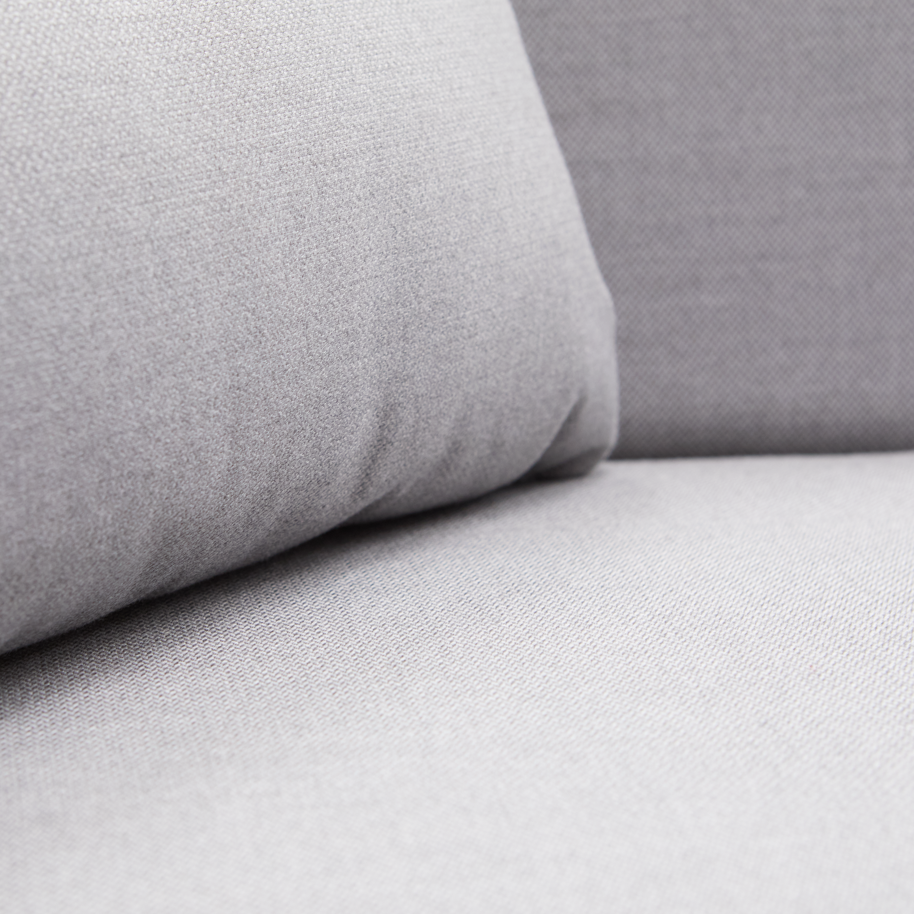 Sillón de jardín esquinero NATERIAL Neptune de aluminio gris - 12