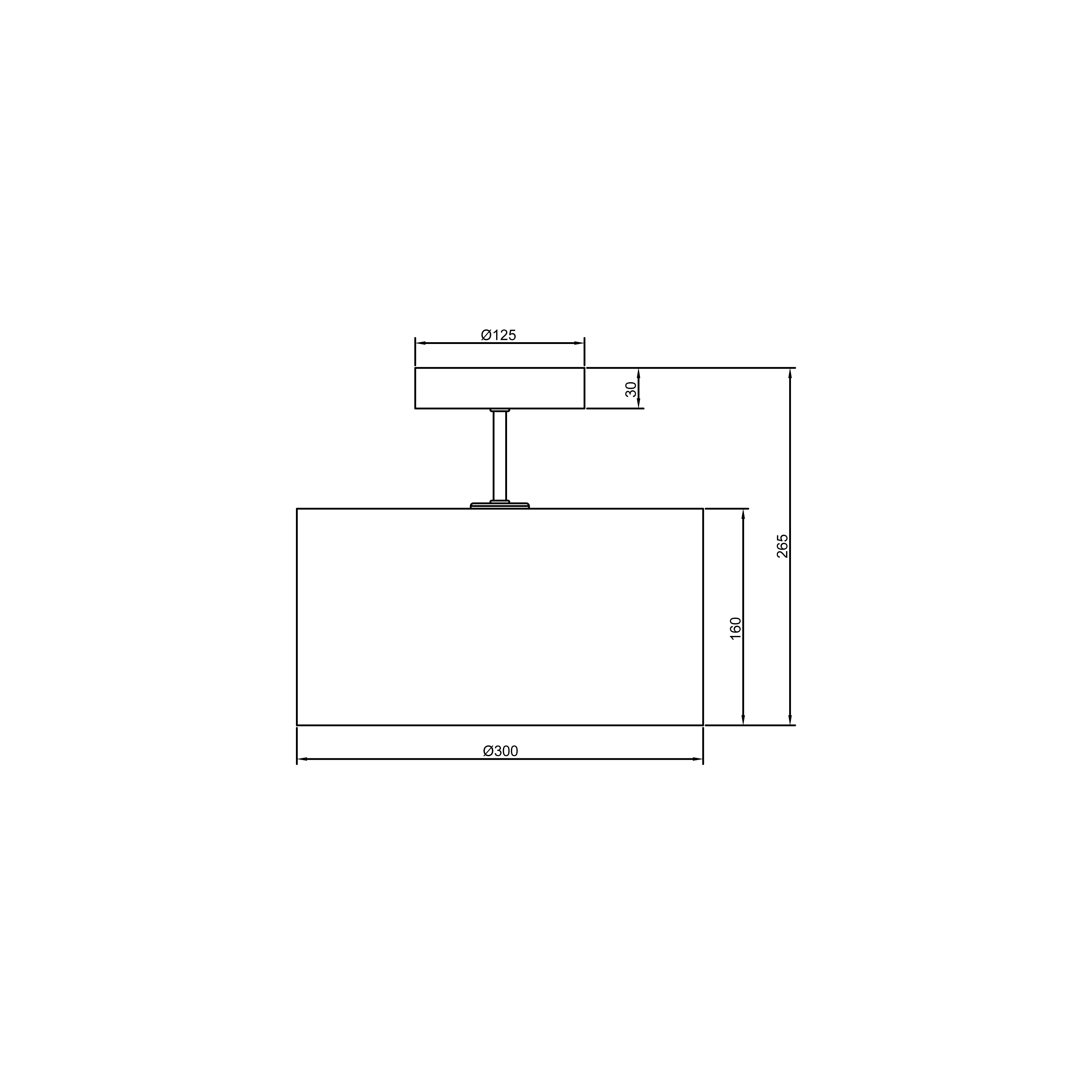 Plafonnier 1 x E27, rotin, Carvi, INSPIRE D.30 cm - 7