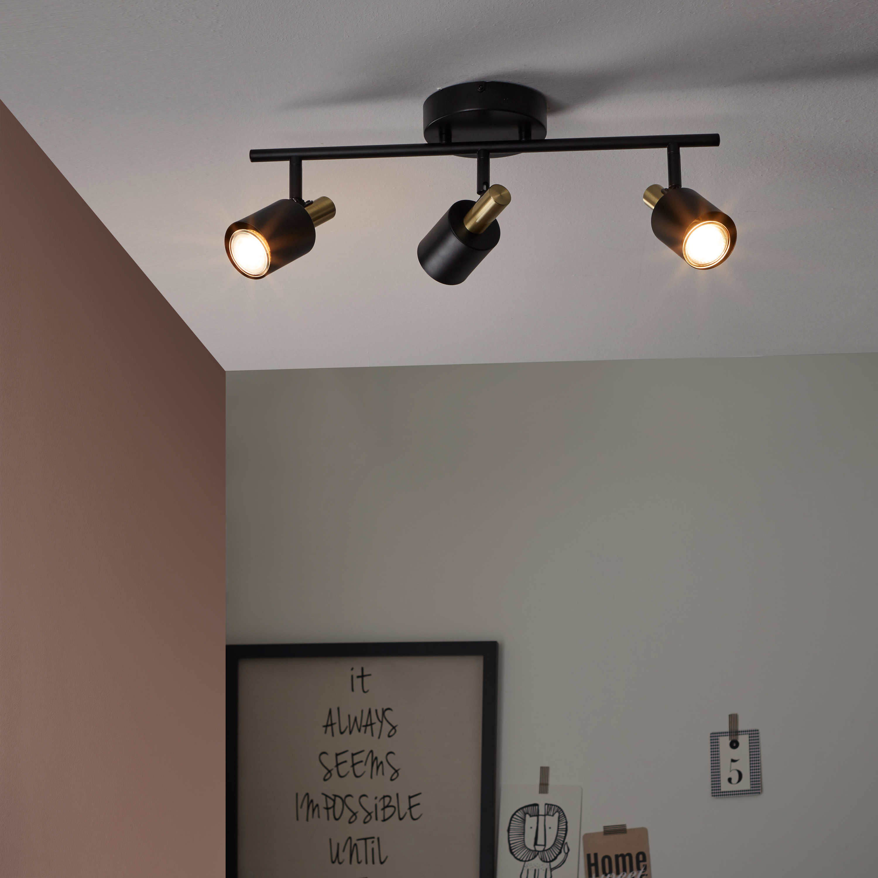 Listwa reflektorowa Vador czarna 3 x GU10 Inspire - 10