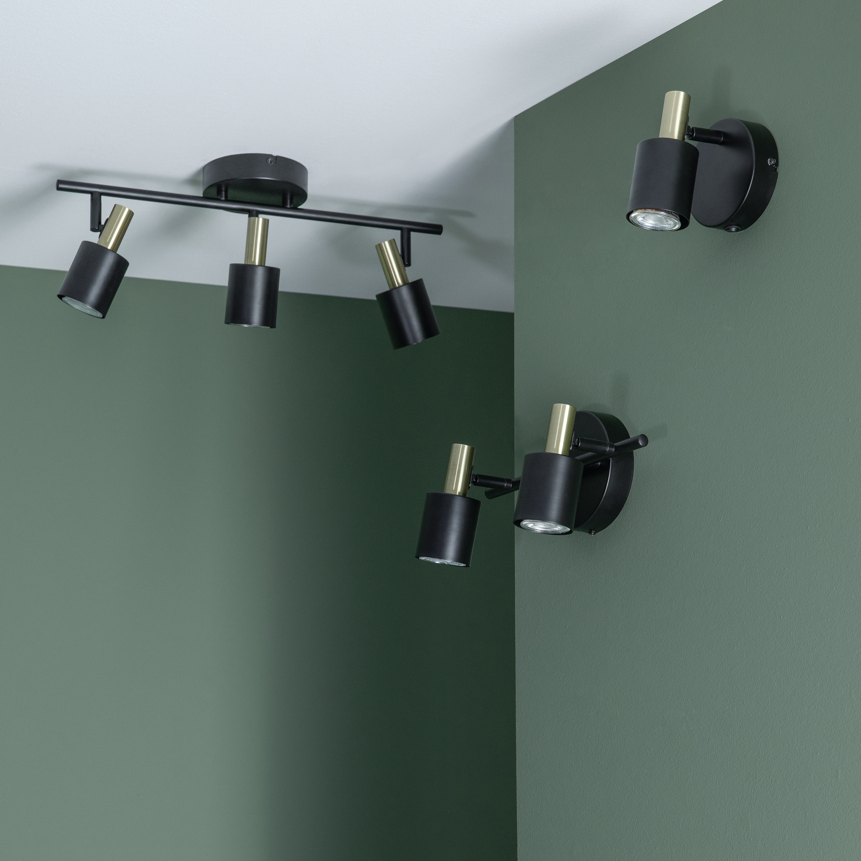 Listwa reflektorowa Vador czarna 3 x GU10 Inspire - 8