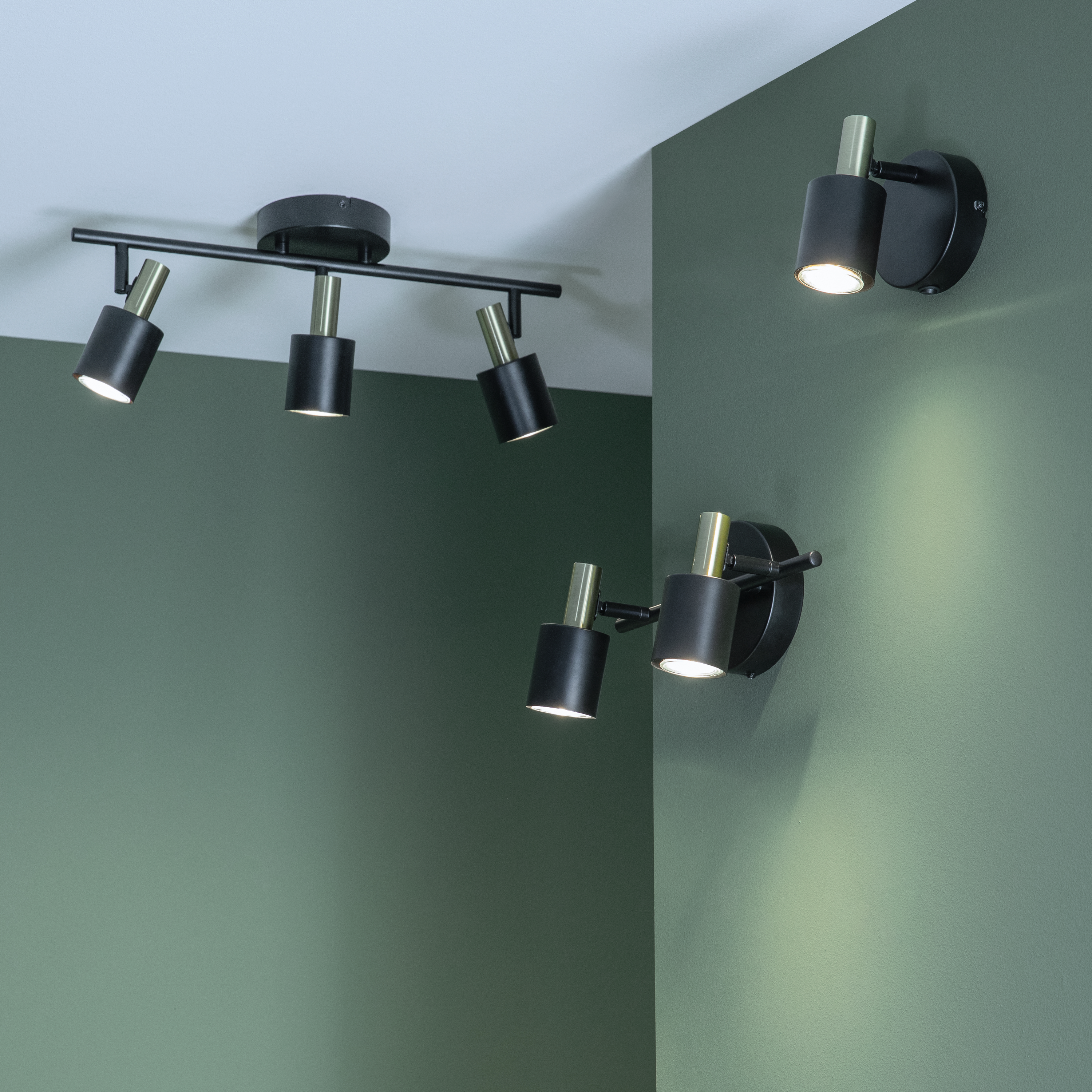 Listwa reflektorowa Vador czarna 3 x GU10 Inspire - 7