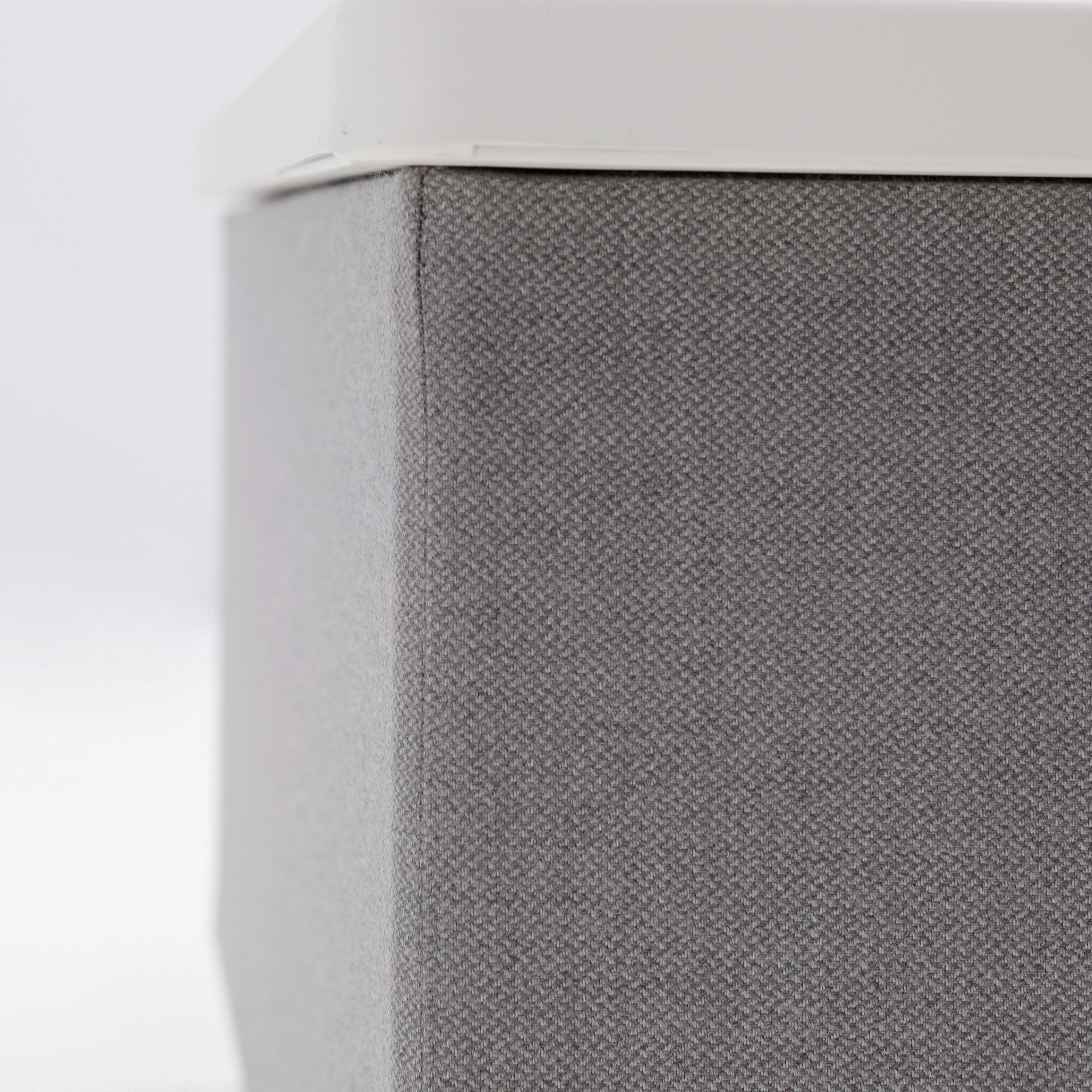 Table basse coffre en aluminium, blanc NeptuneNATERIAL - 9