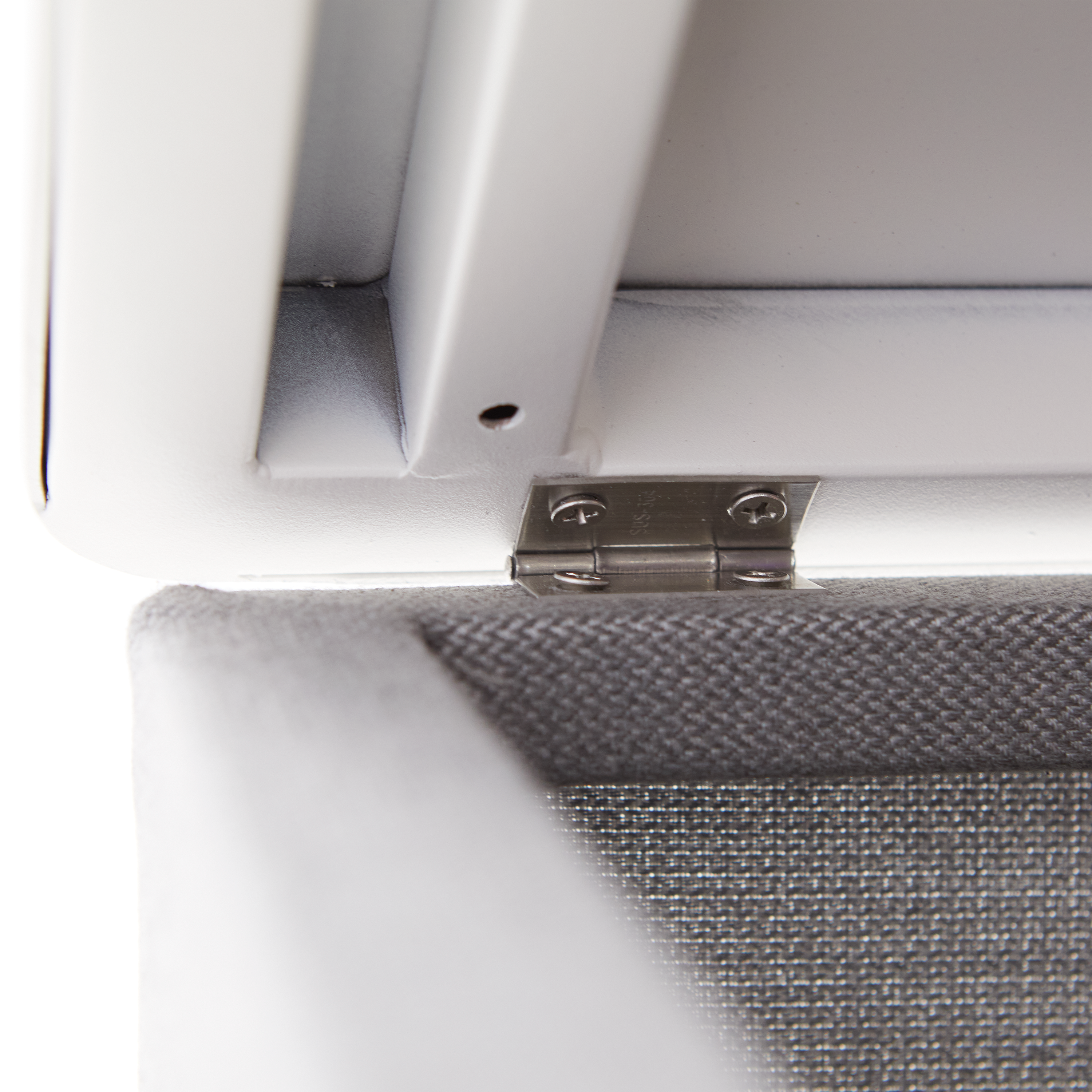 Mesa auxiliar de jardín NATERIAL Neptune de aluminio gris - 13