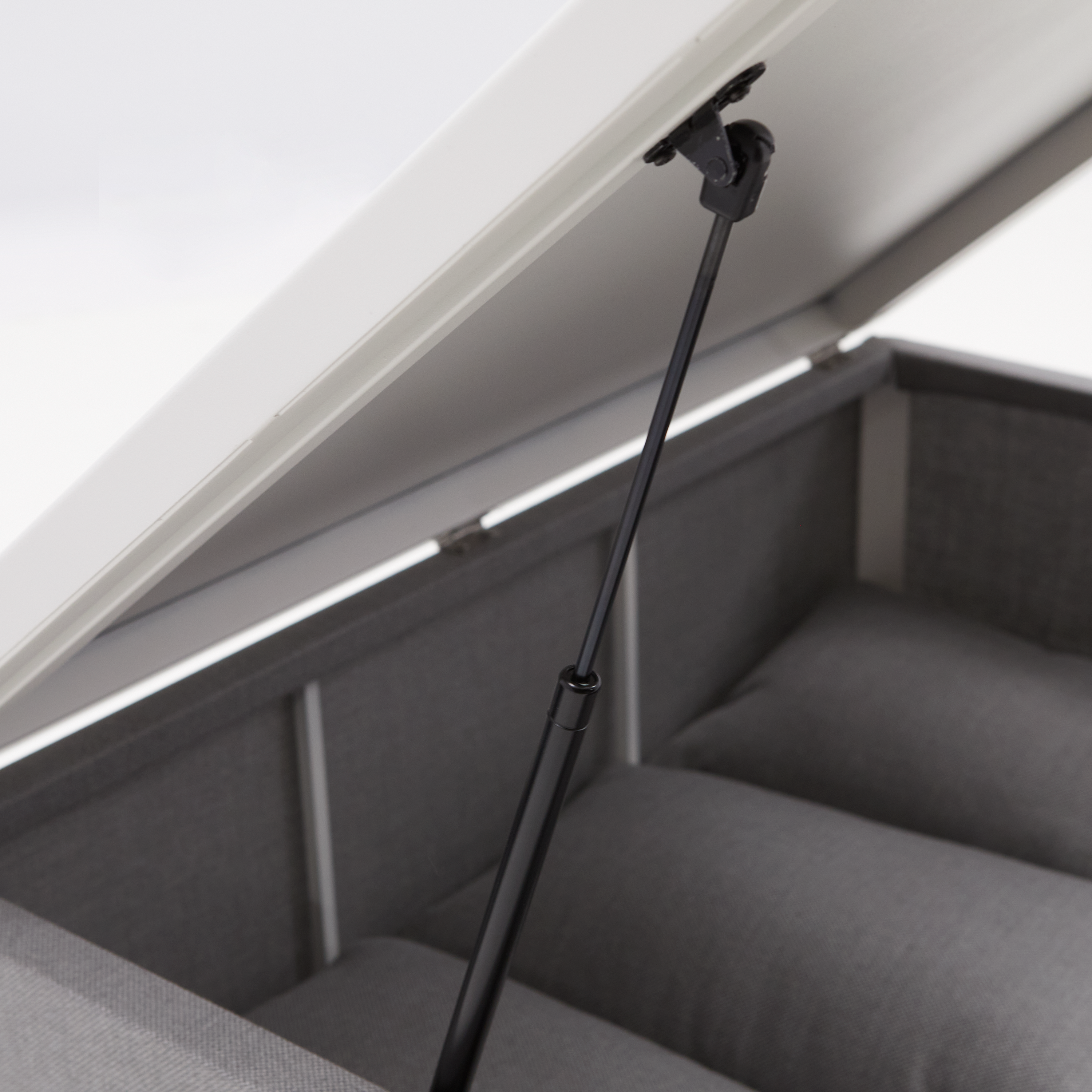 Mesa auxiliar de jardín NATERIAL Neptune de aluminio gris - 11