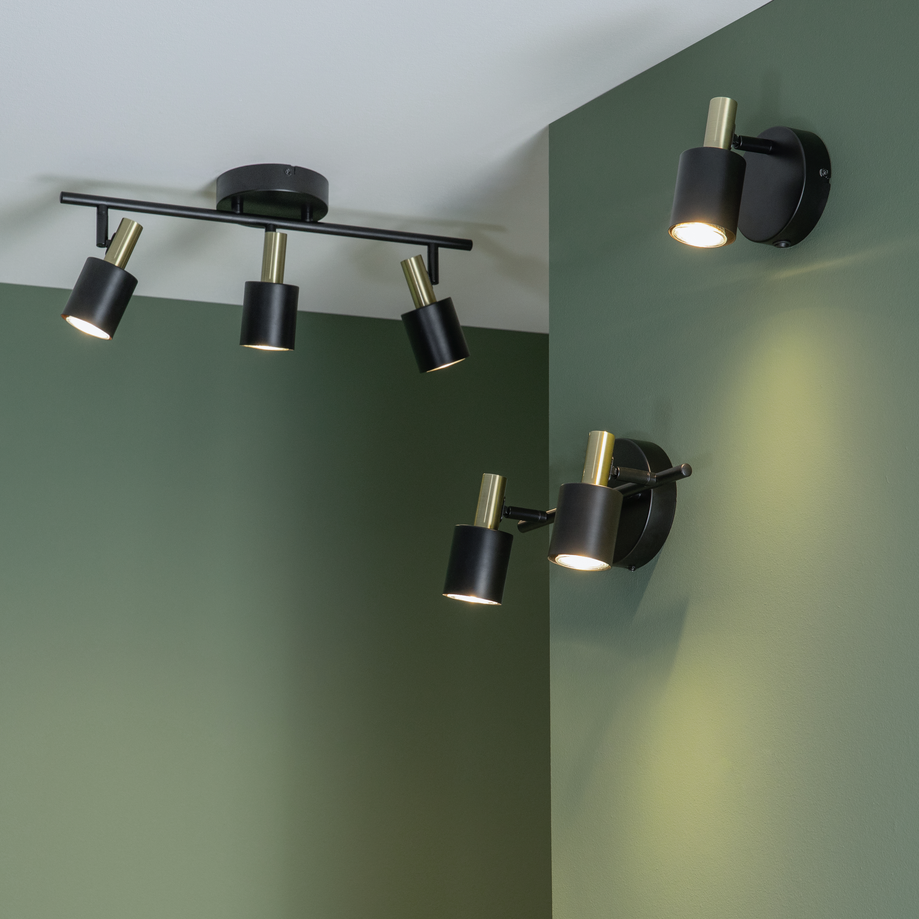 Listwa reflektorowa Vador czarna 3 x GU10 Inspire - 6