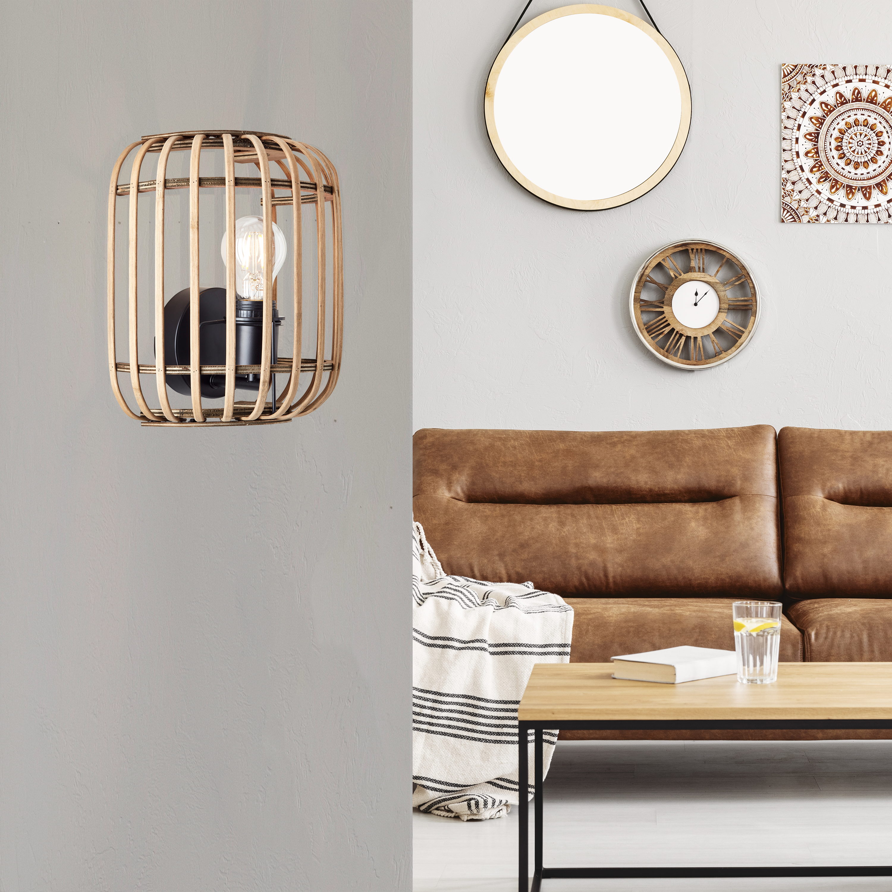 Aplique Manihi Inspire E27 Bambu - 2