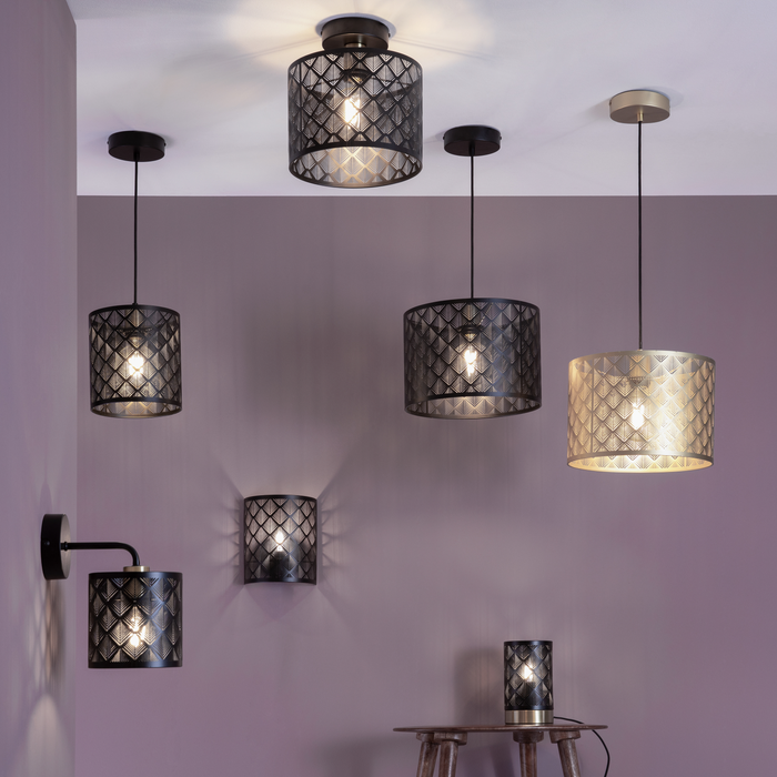 Iluminação decorativa de estilo contemporâneo