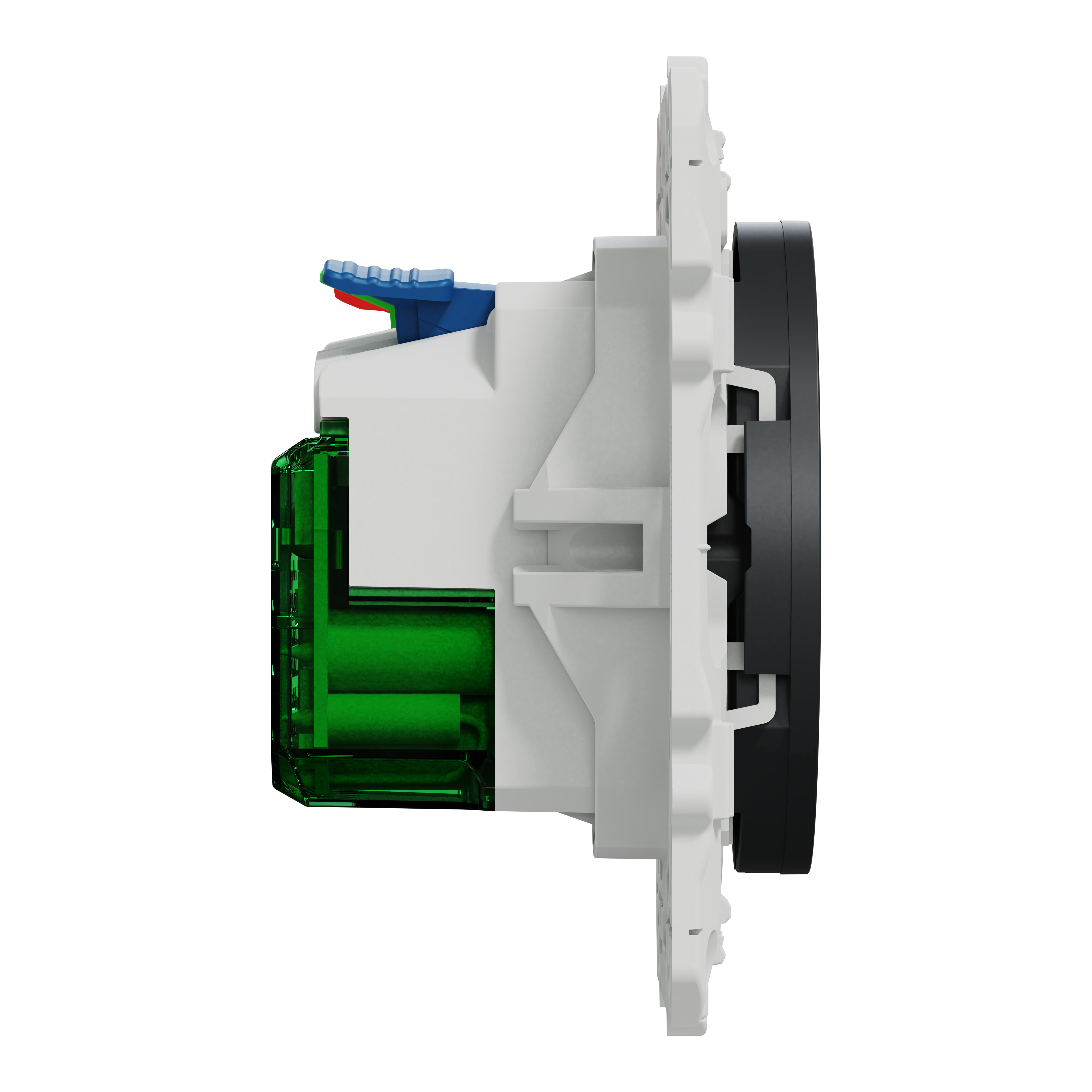 Prise de courant 2P+T affleurante ODACE - SCHNEIDER ELECTRIC - 5