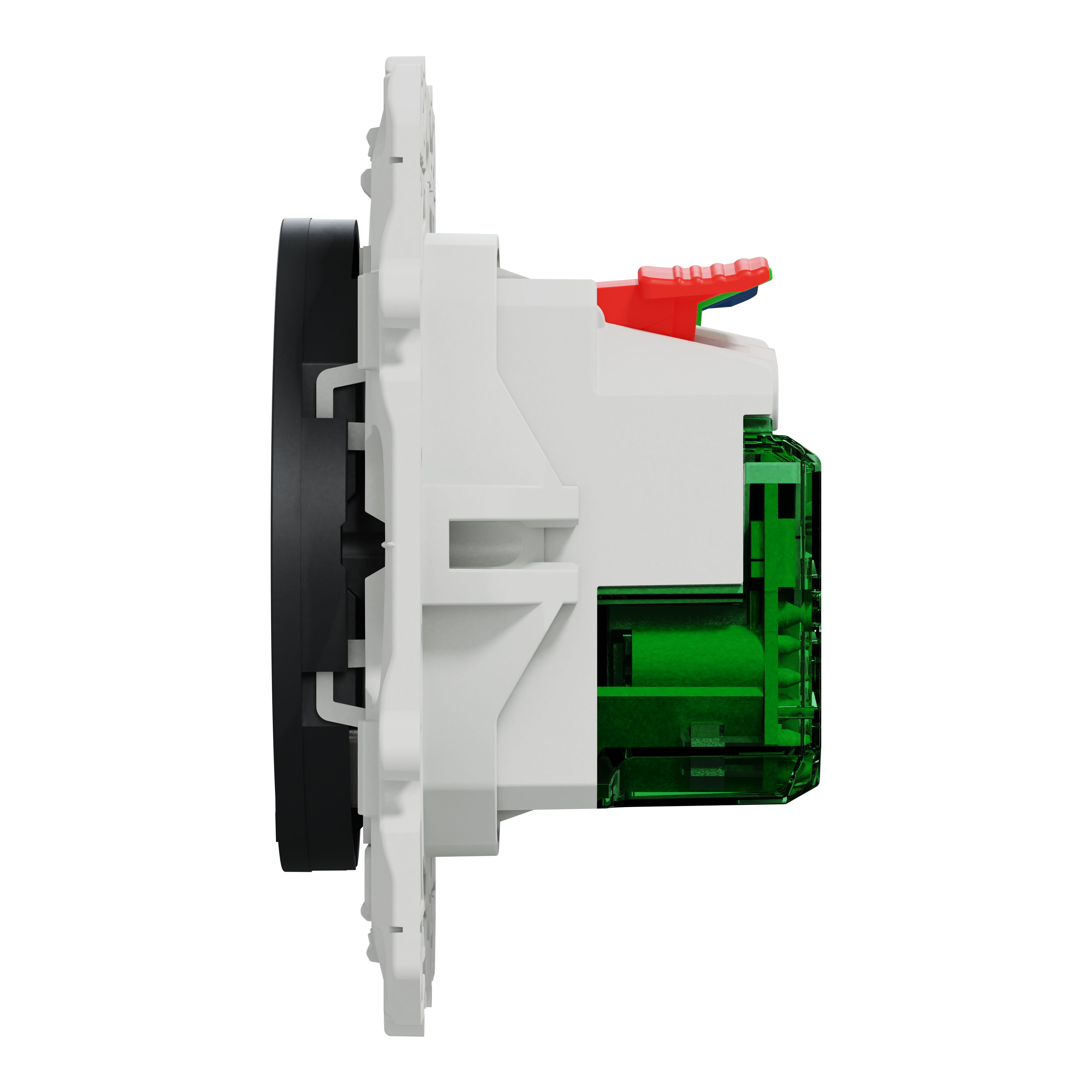 Prise de courant 2P+T affleurante ODACE - SCHNEIDER ELECTRIC - 2