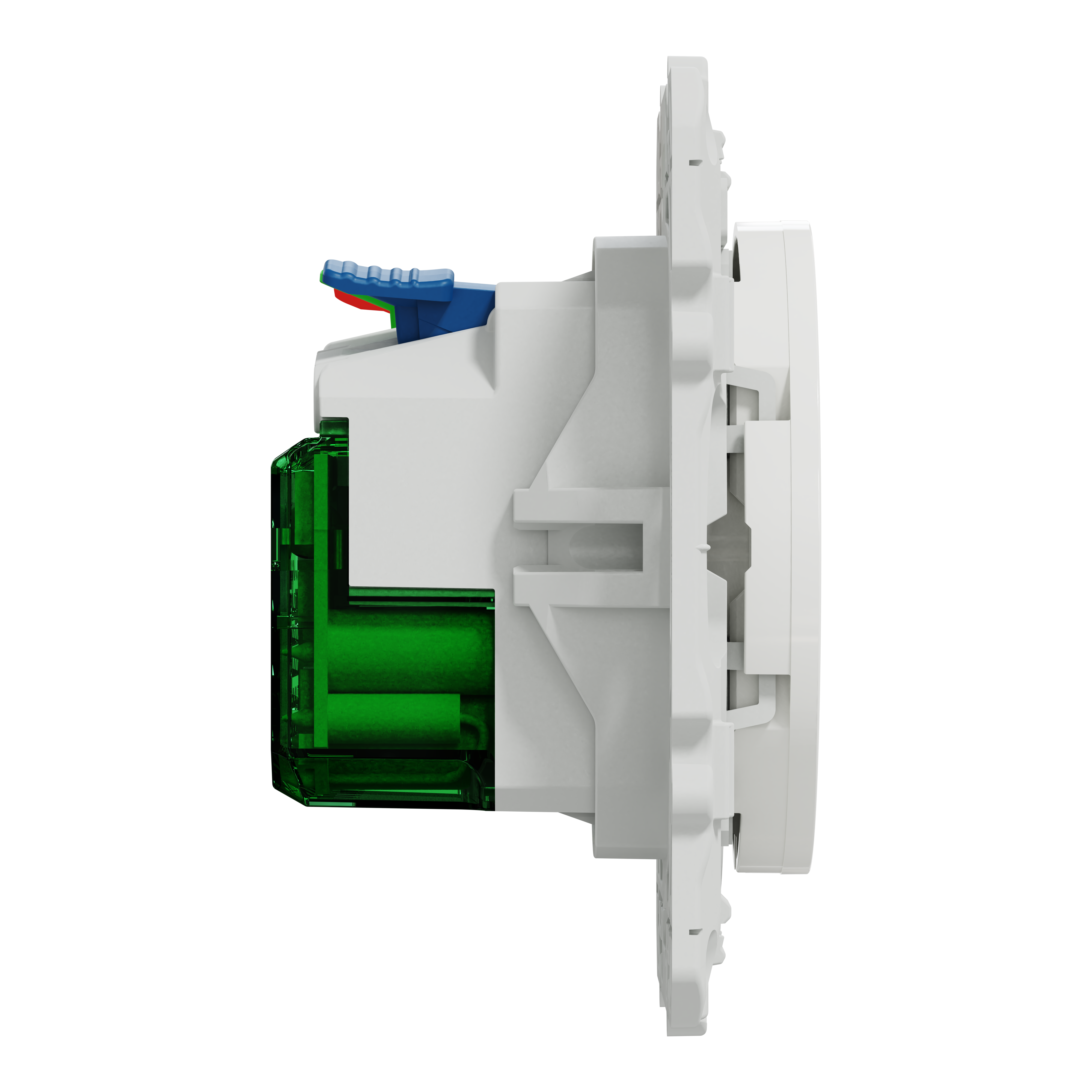 Prise de courant 2P+T affleurante ODACE - SCHNEIDER ELECTRIC - 5