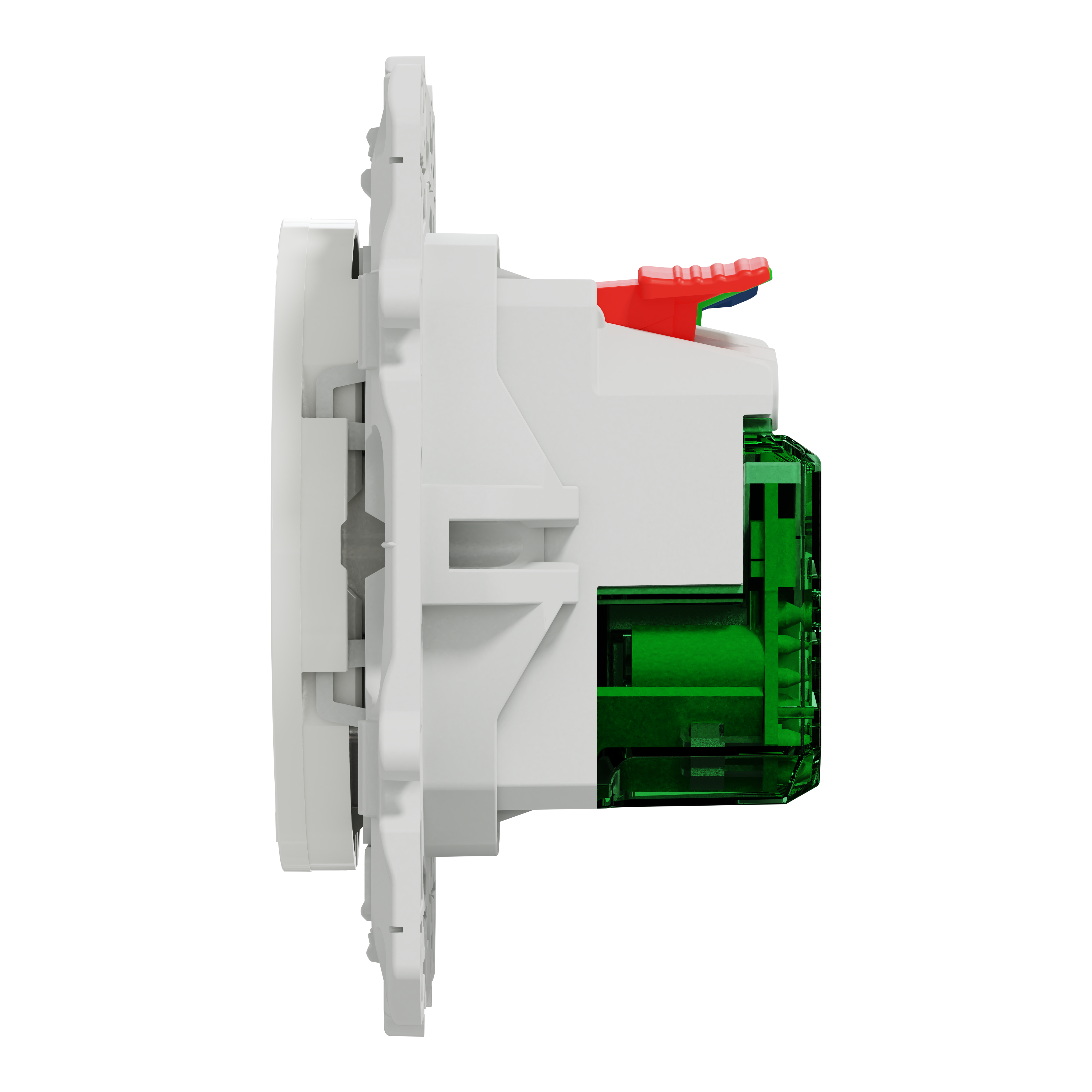 Prise de courant 2P+T affleurante ODACE - SCHNEIDER ELECTRIC - 2
