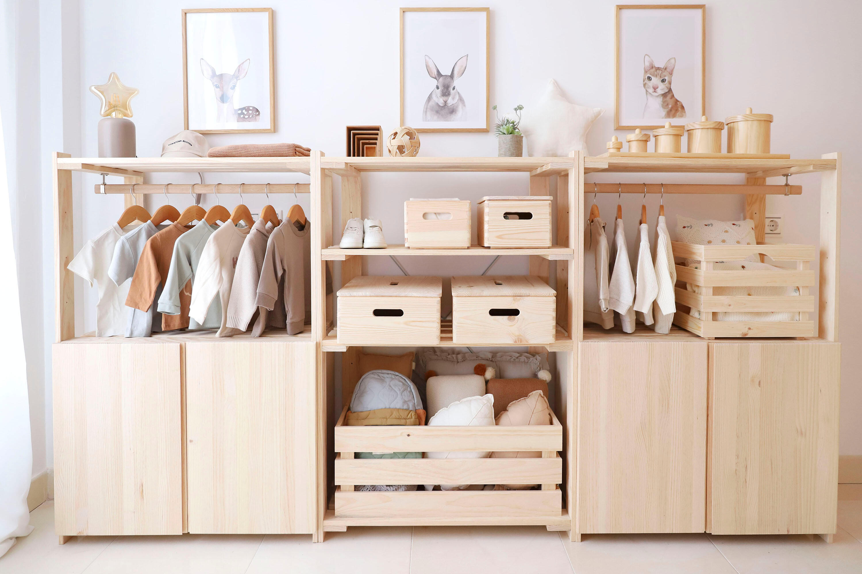 Caixa 26x68x33 cm madeira Nova - 18