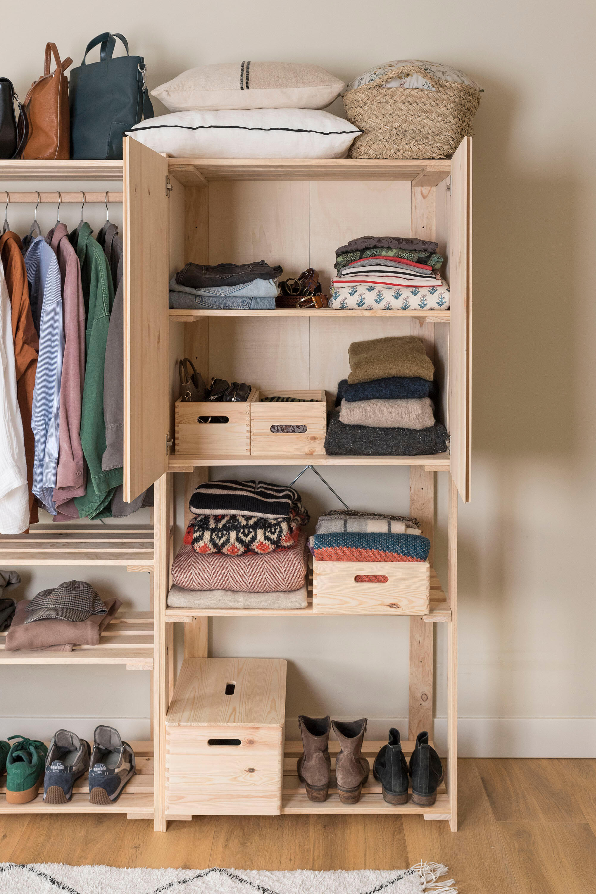 Kit Portas para estante 76,5x40,5x79,5 cm - 21