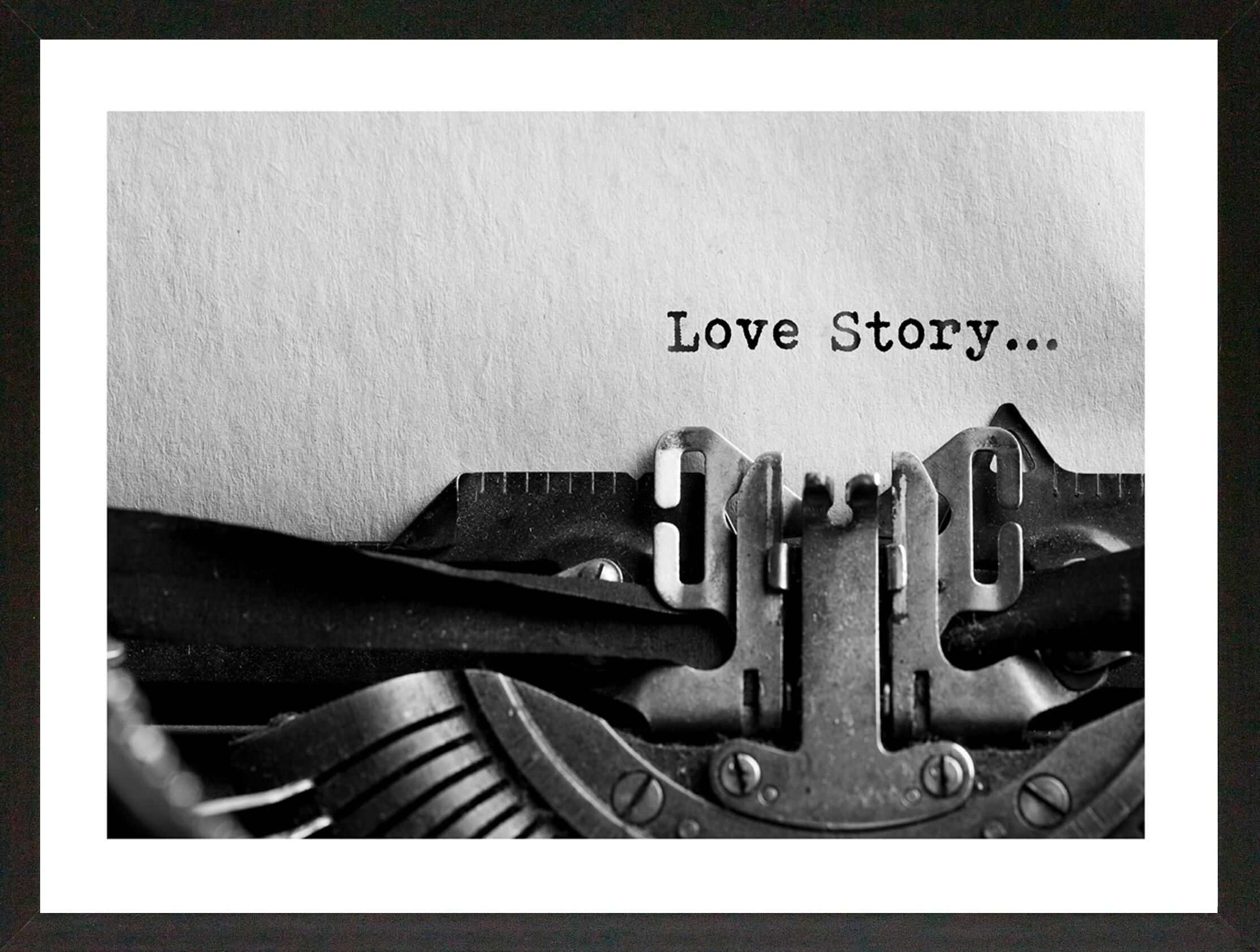 Stampa incorniciata Love story iris 33 x 43 cm - 9