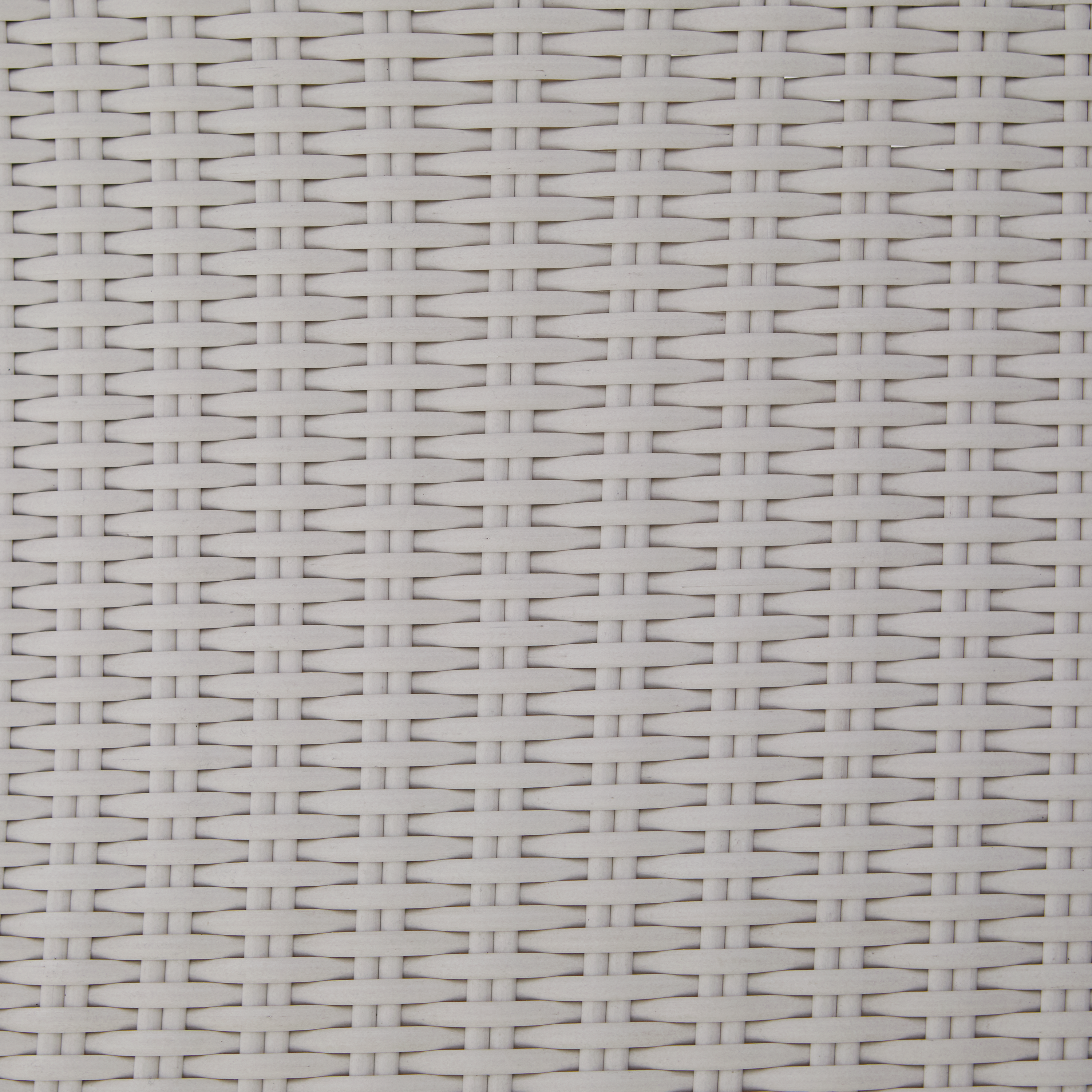 Poltrona da giardino con cuscino bianco e braccioli Luma NATERIAL da 2 posti, struttura in alluminio seduta in rattan sintetico bianco, L 57 x H 88 x P 59.5 cm, set da 2 pezzi - 15