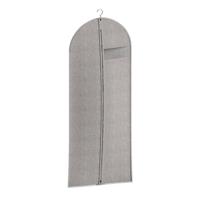 Housse pour vêtement SPACEO Evo'm grise cercle H.135 x l.55 cm
