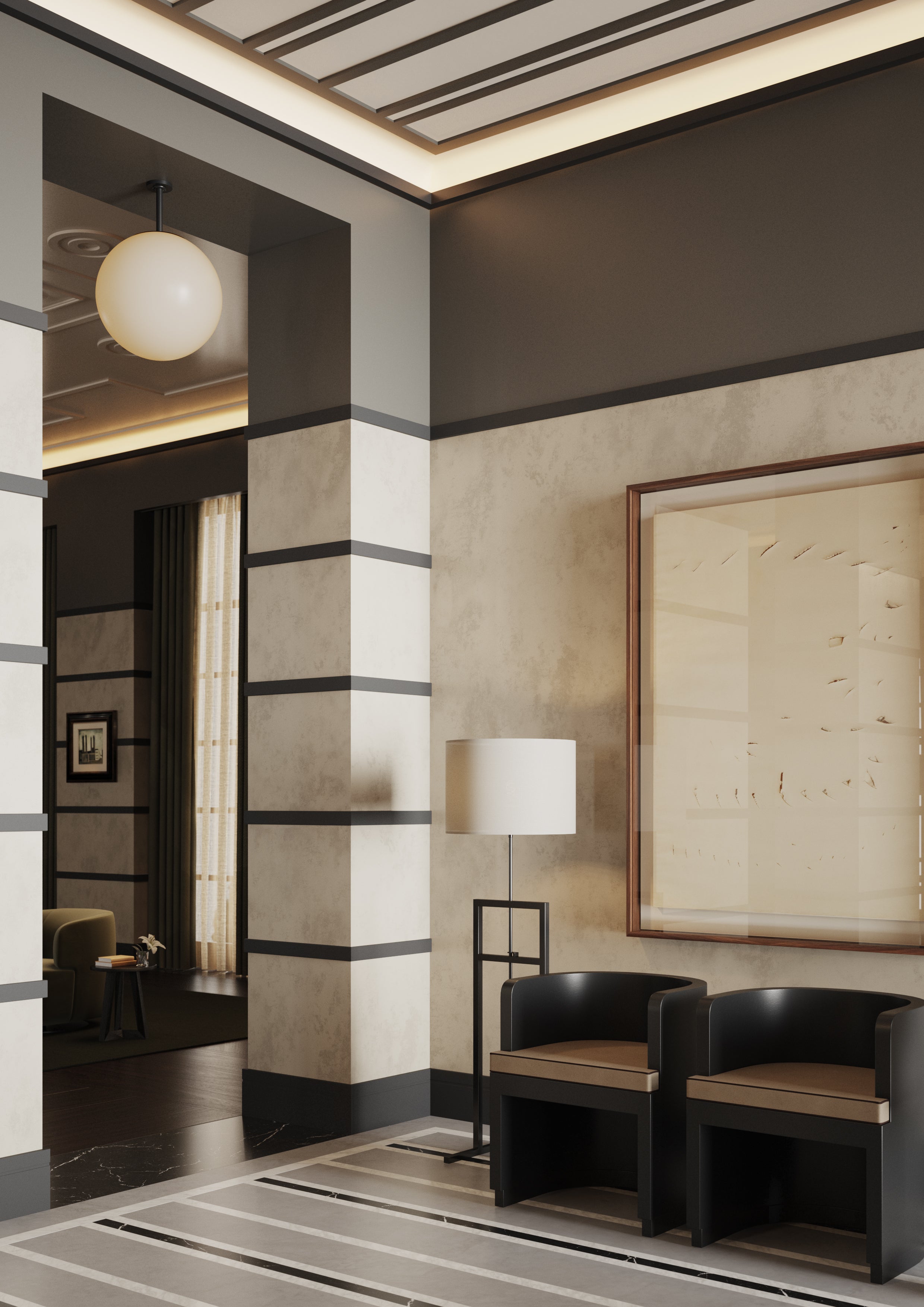 Moldura HDPS (pared) 38x10x2000mm - 5