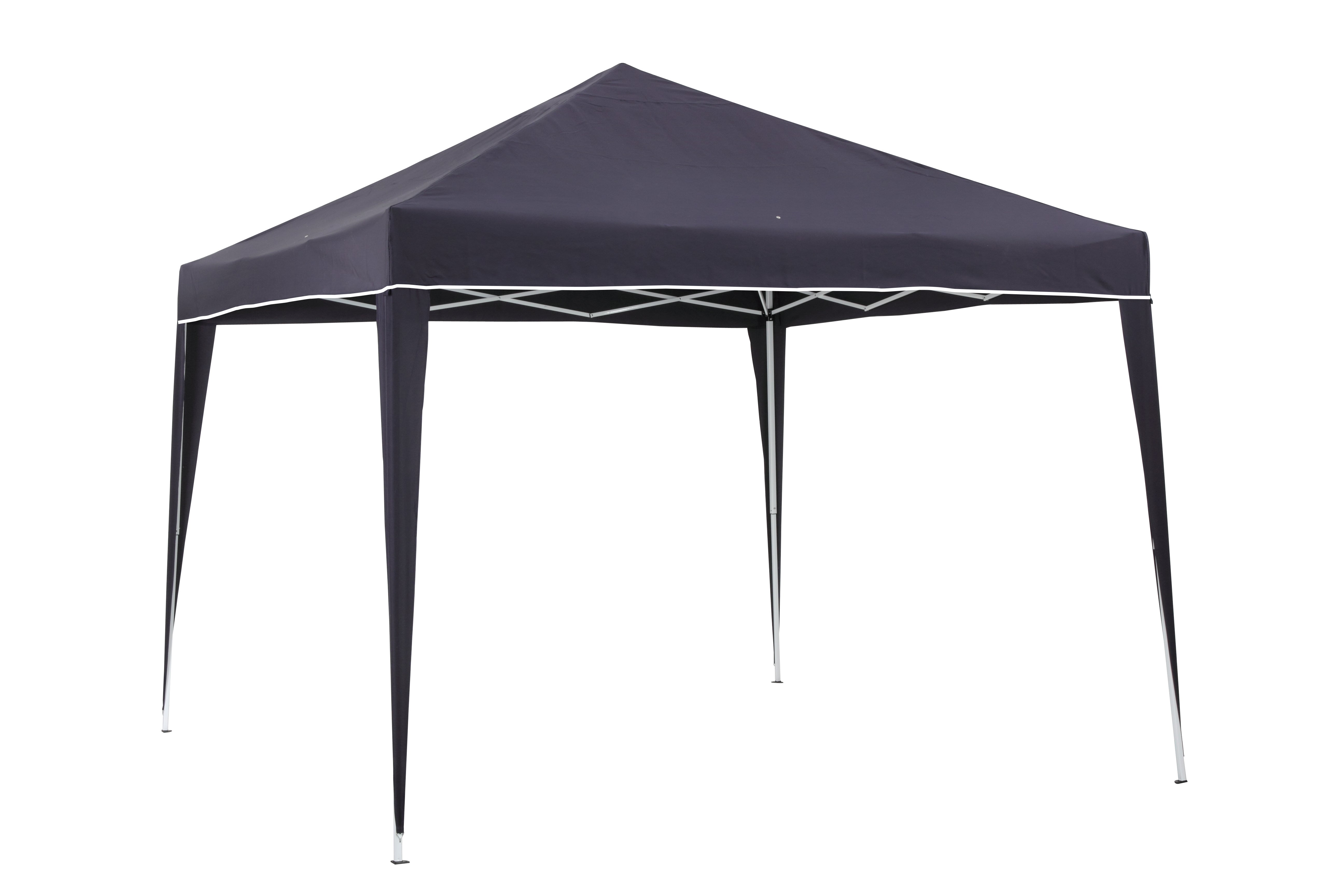 Carpa plegable deluxe 3x3 azul/blanco