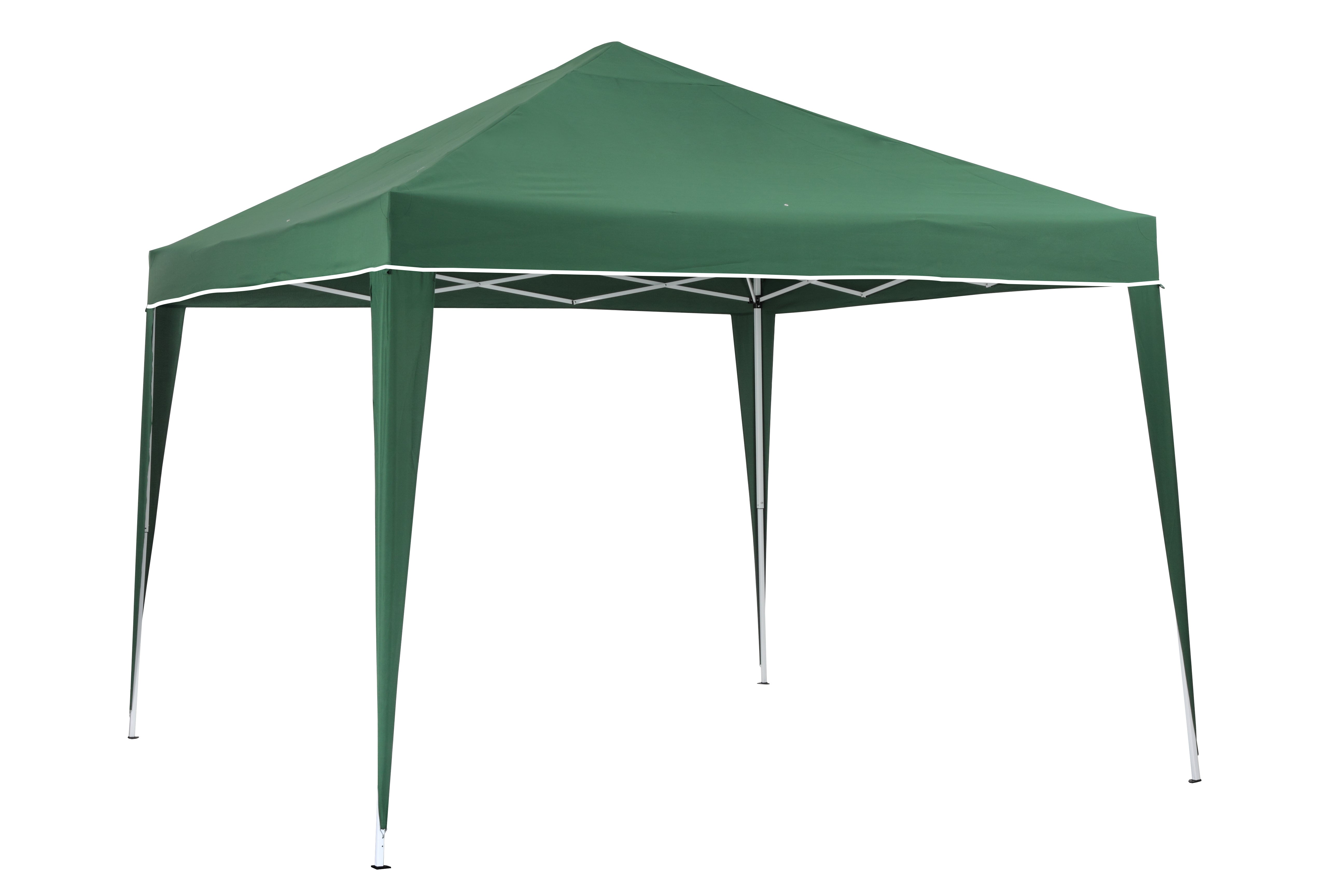 Carpa plegable Deluxe 3x3 verde - 2