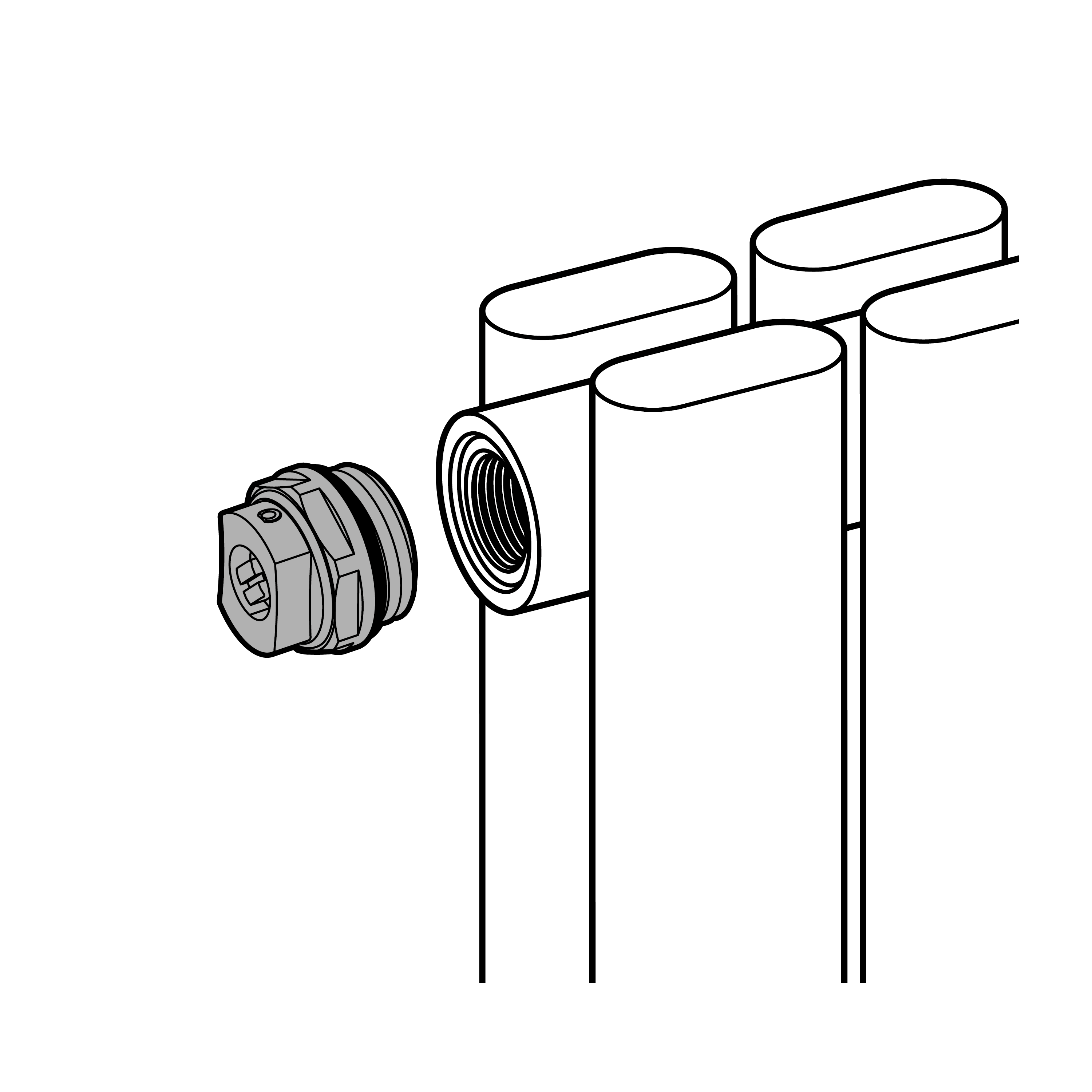 Purgeur d'air manuel 1/2