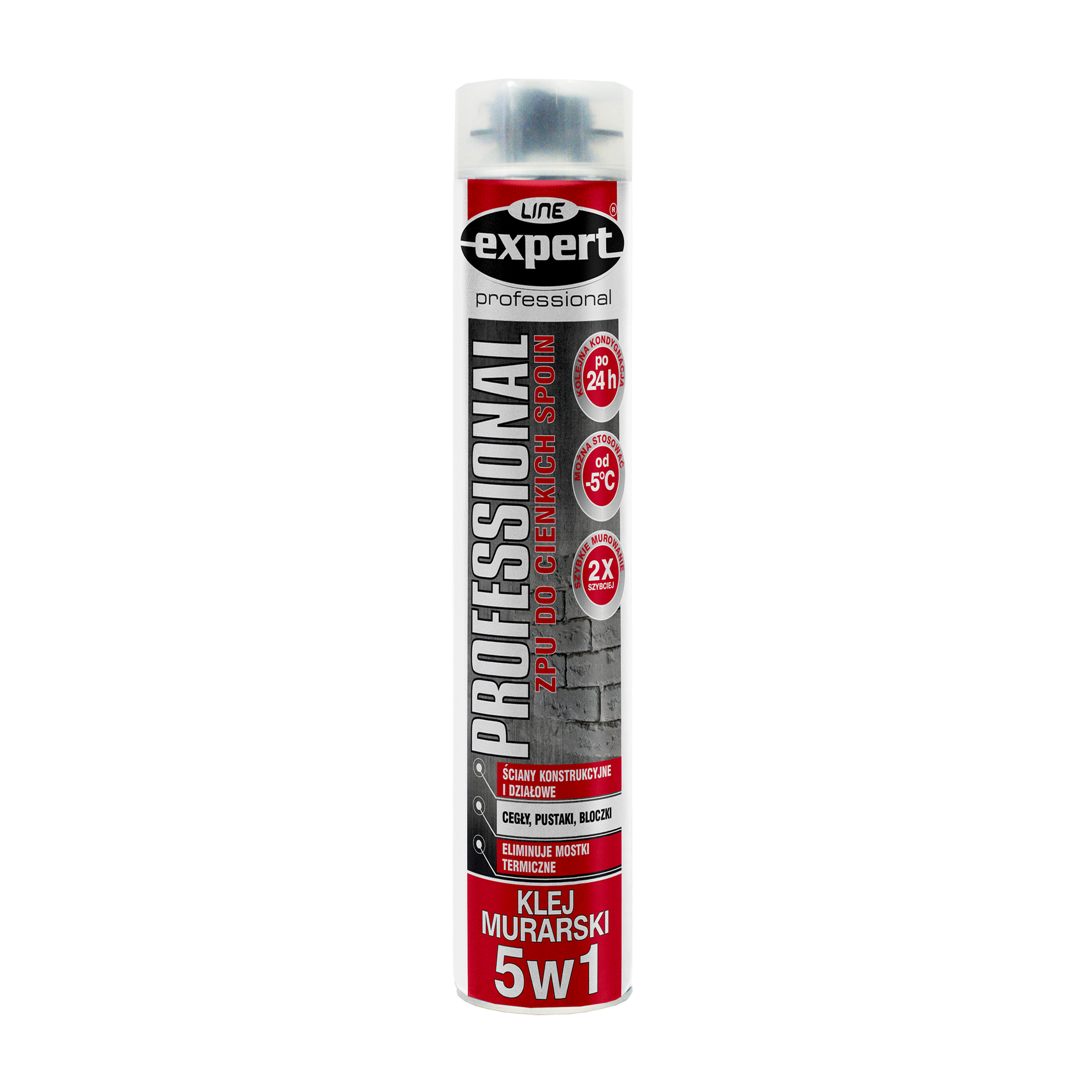 Klej murarski PU 5W1 Expwert Line 750 ml