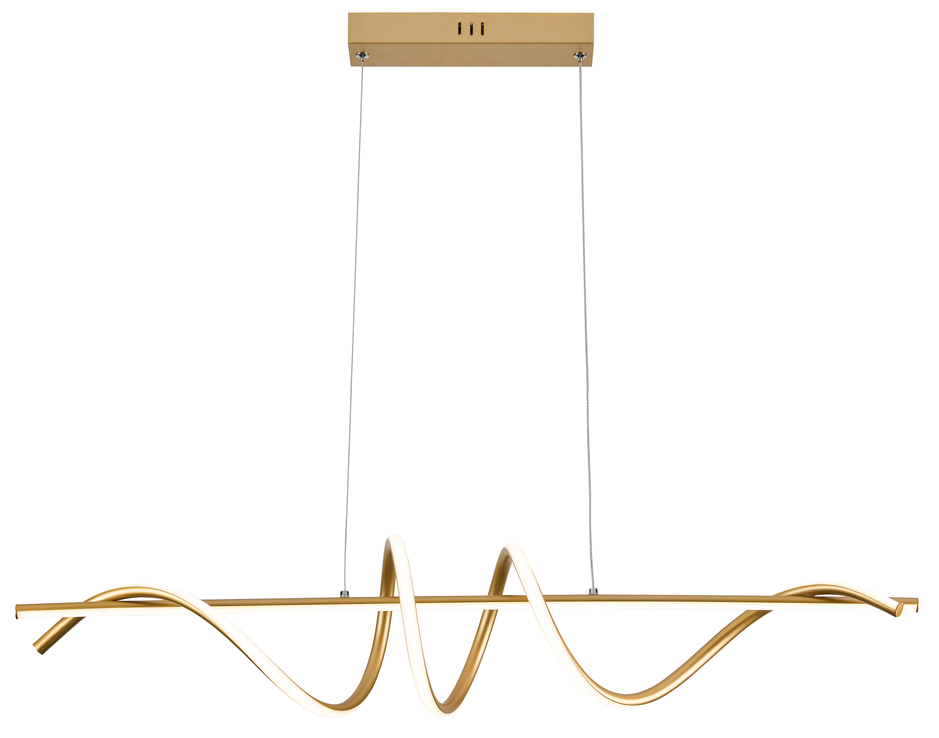 Lampa wisząca Serpent złota LED Reality - 4