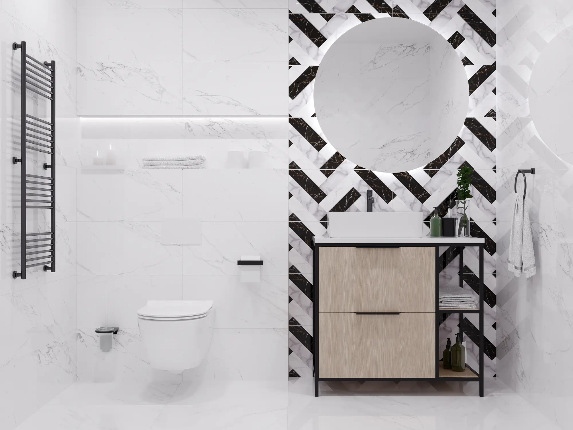 Dekor Miracle Chevron 30x60 Ceramstic - 2