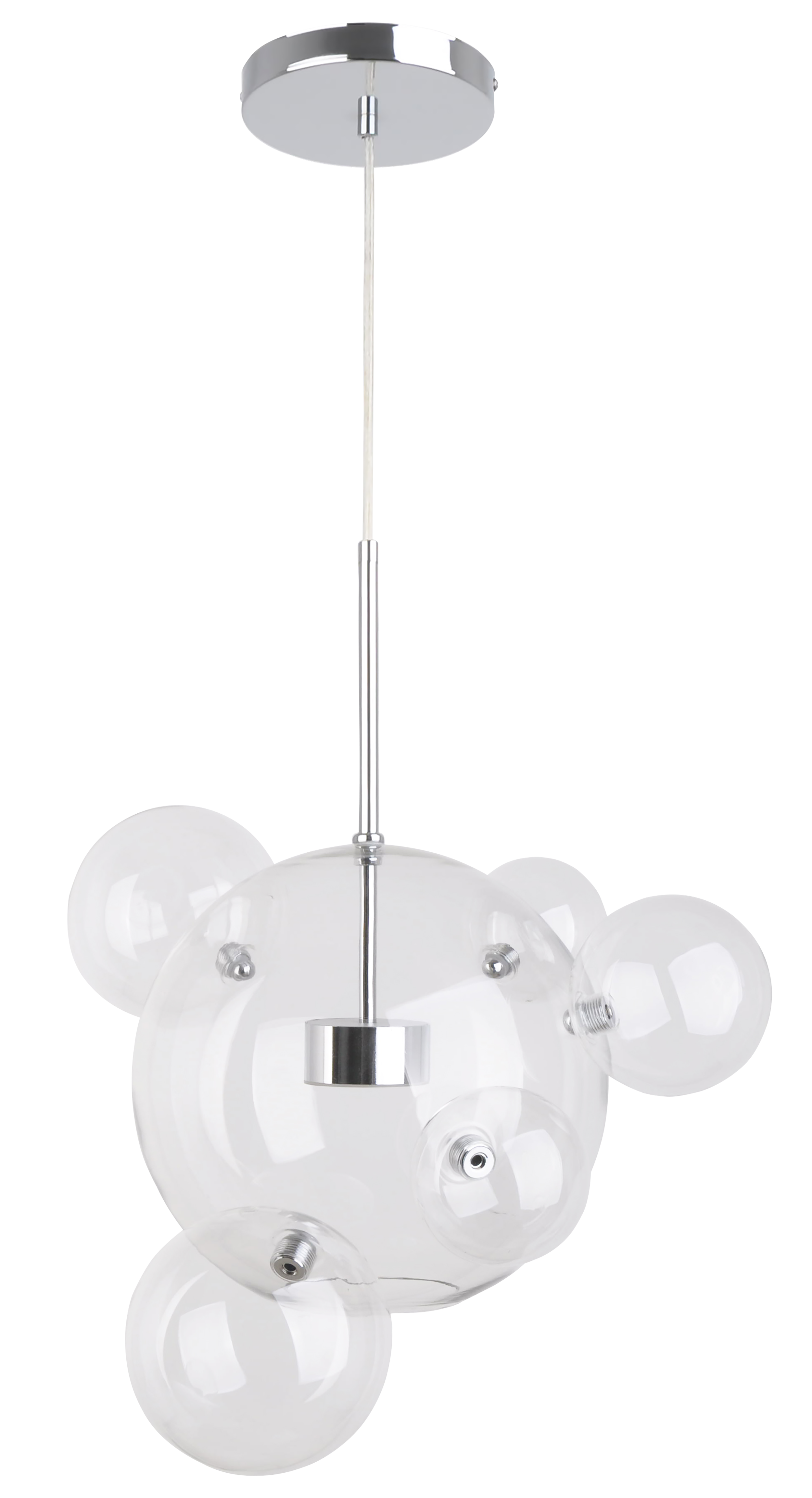 Lampa wisząca Multiverse chrom LED Reality