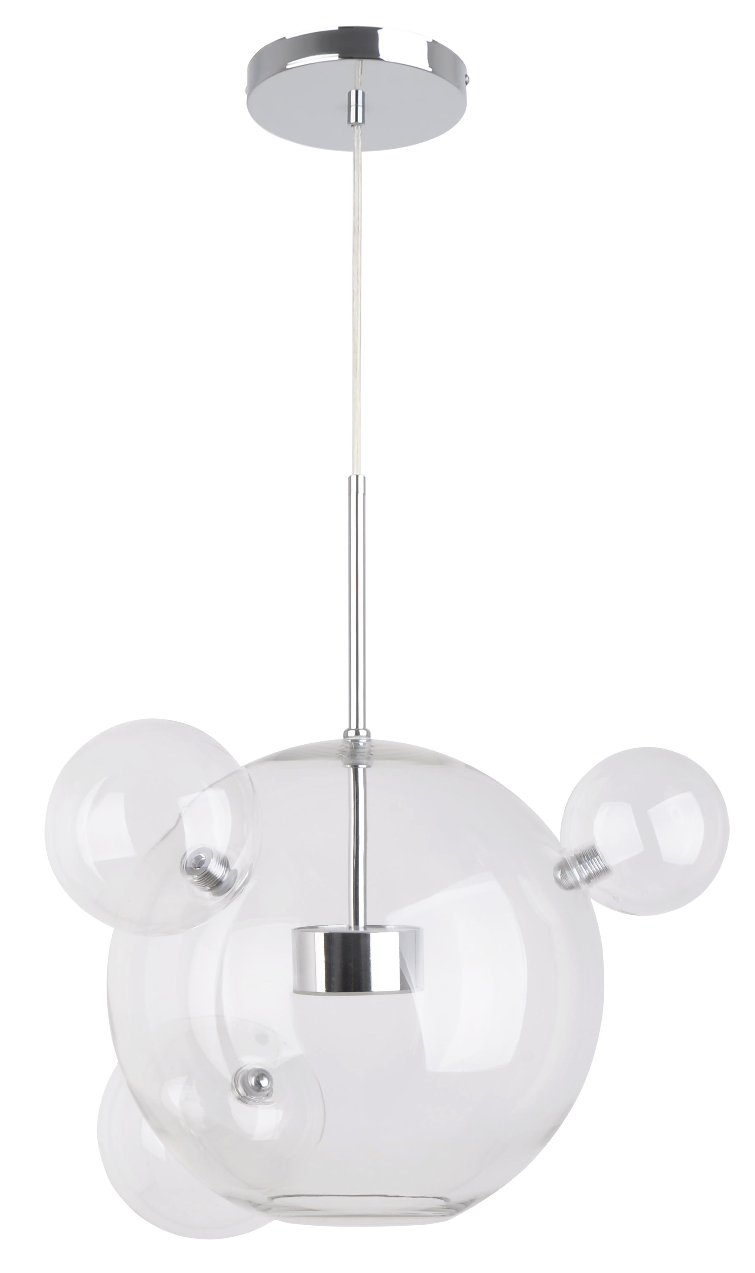 Lampa wisząca Multiverse chrom LED Reality