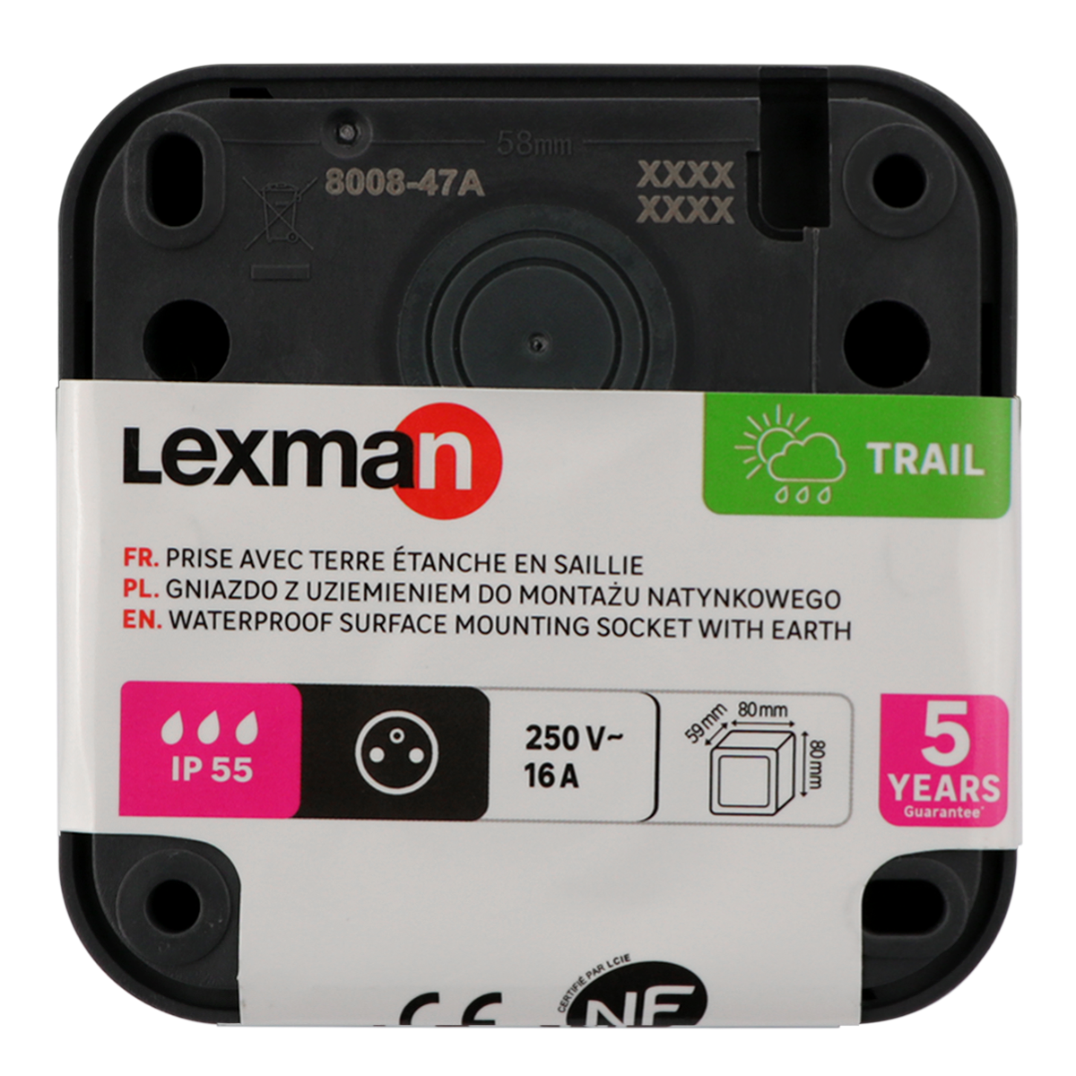 Prise complet Trail LEXMAN anthracite - 8