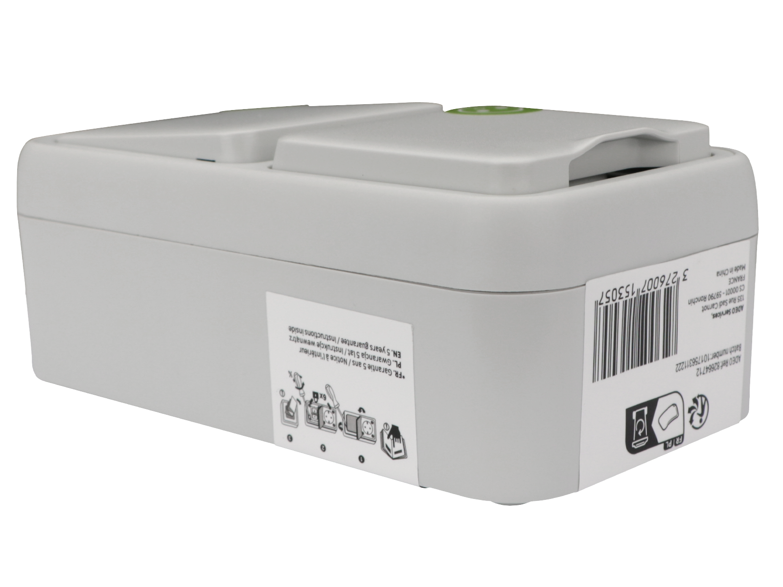 Prise et interrupteur, LEXMAN Trail, gris - 9