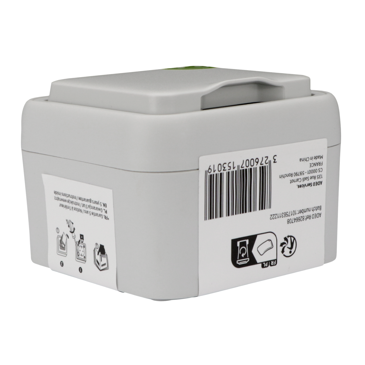 Prise avec terre étanche complet Trail, LEXMAN gris - 8