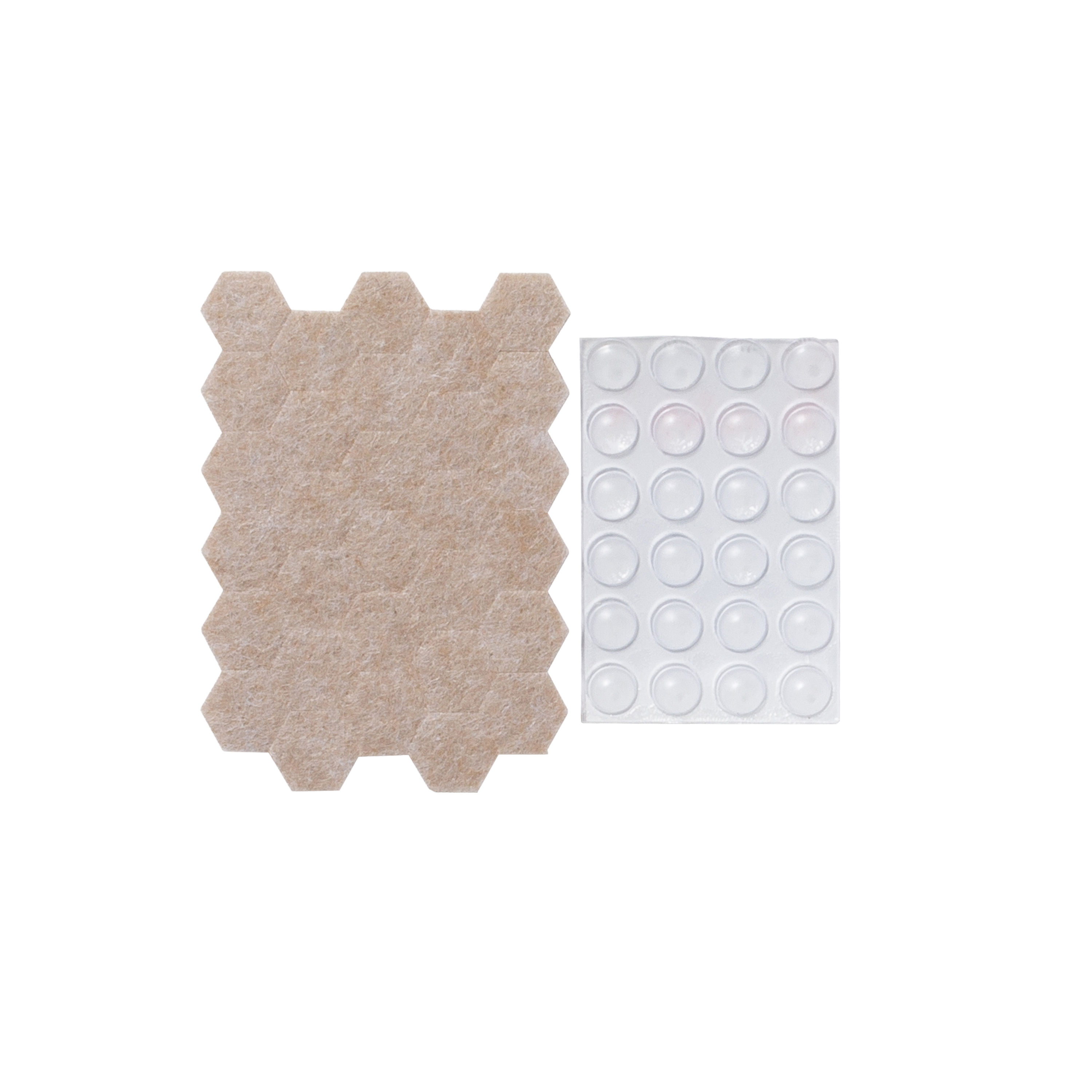 123 Uds surtidas de fieltros adhesivos de varias medidas - 8