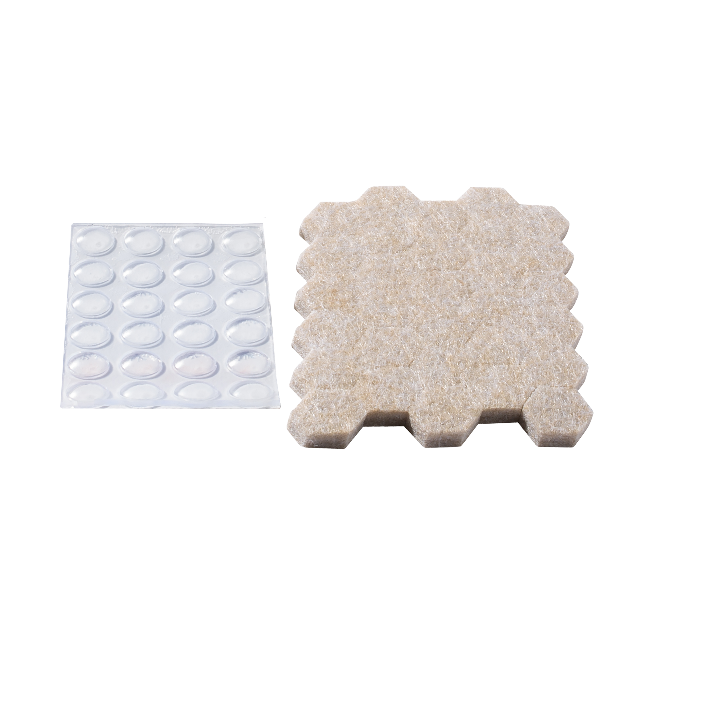 123 Uds surtidas de fieltros adhesivos de varias medidas - 9