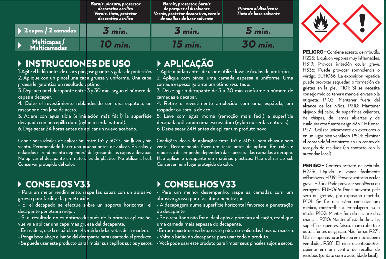 Decapante universal V33 1L - 6
