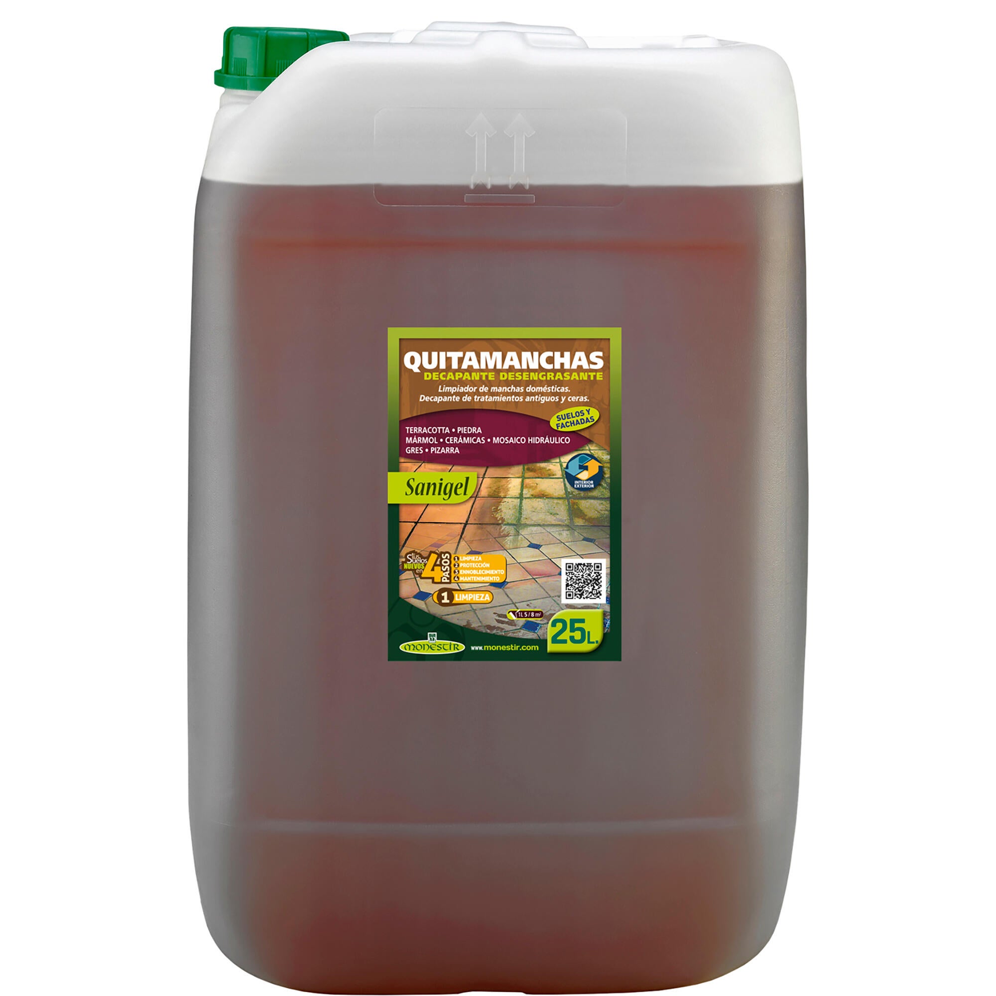 Sanigel quitamanchas decapante monestir 25l