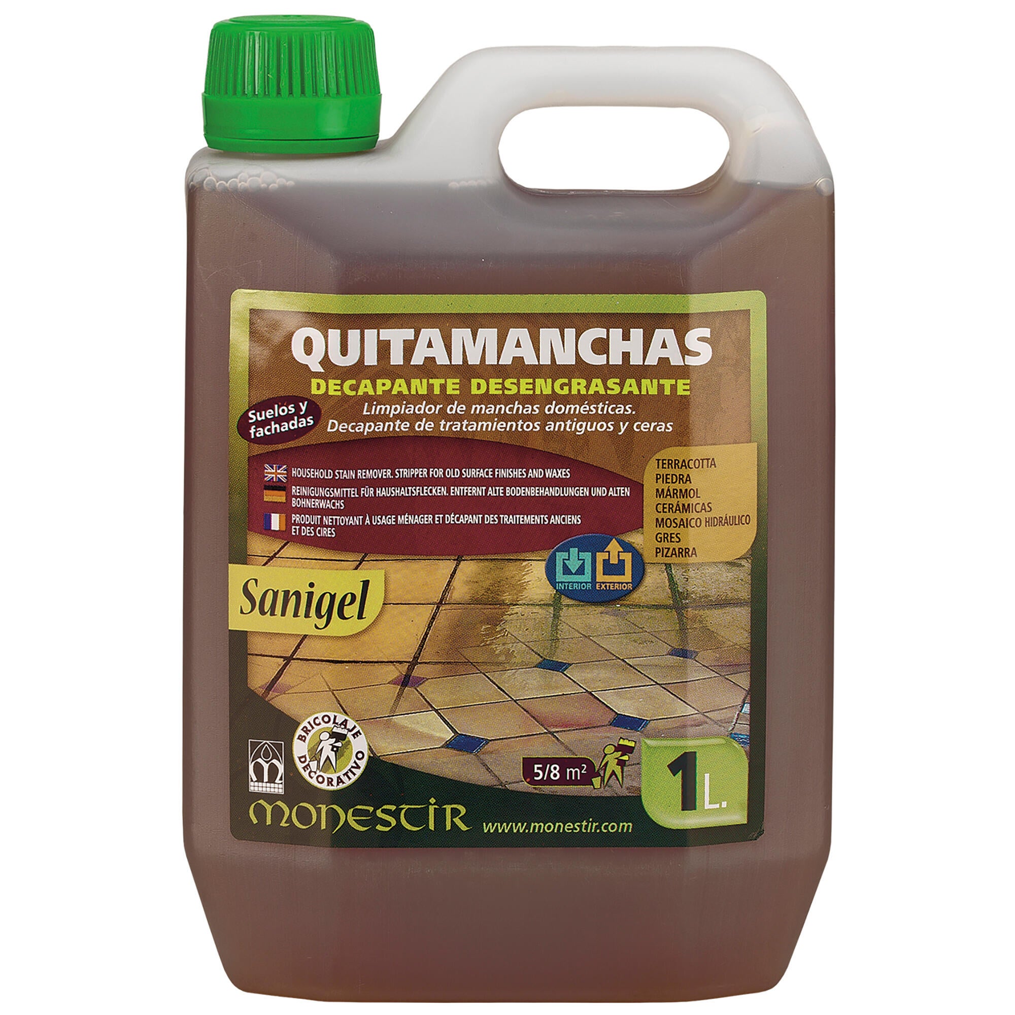 Sanigel quitamanchas decapante monestir 1l
