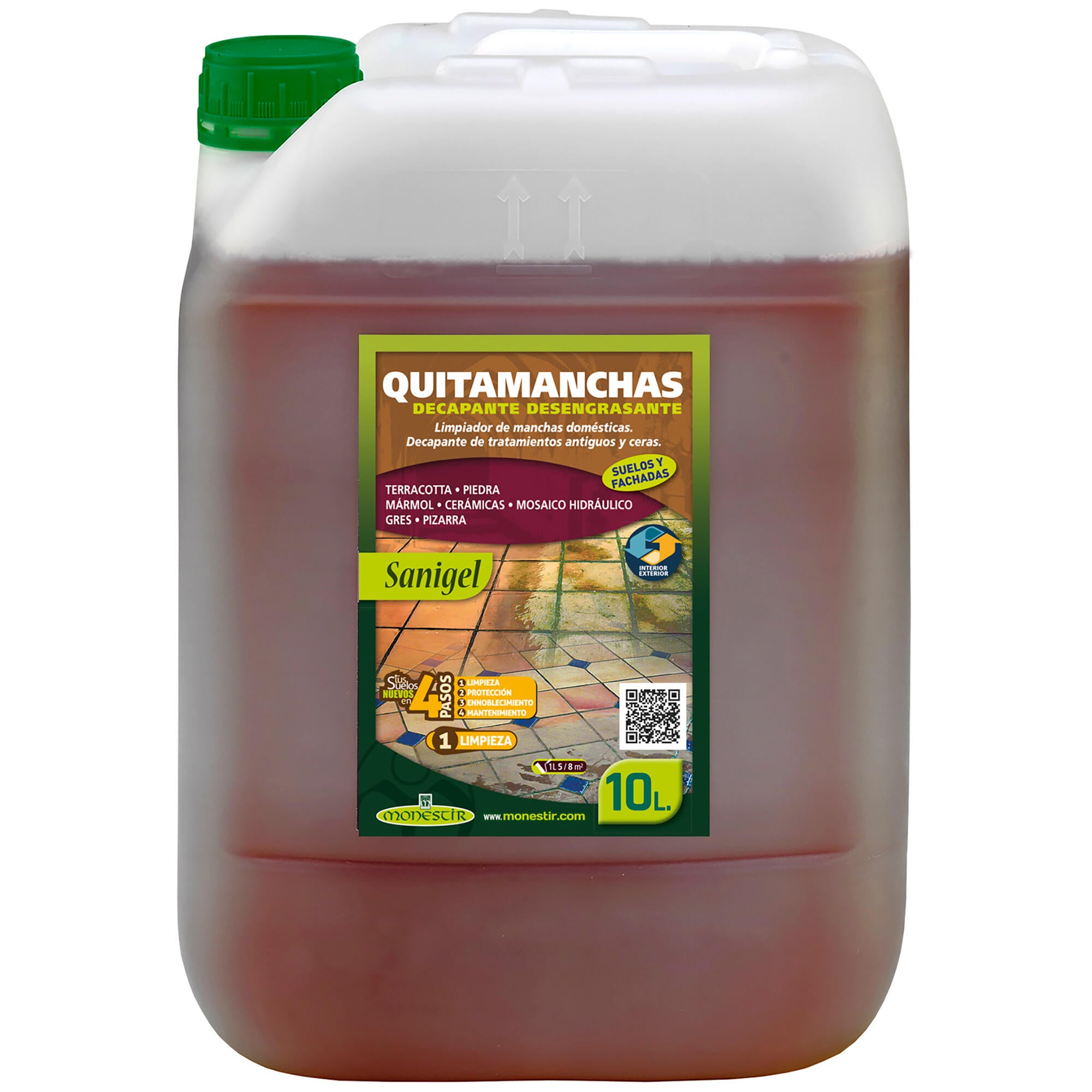 Sanigel quitamanchas decapante monestir 10l