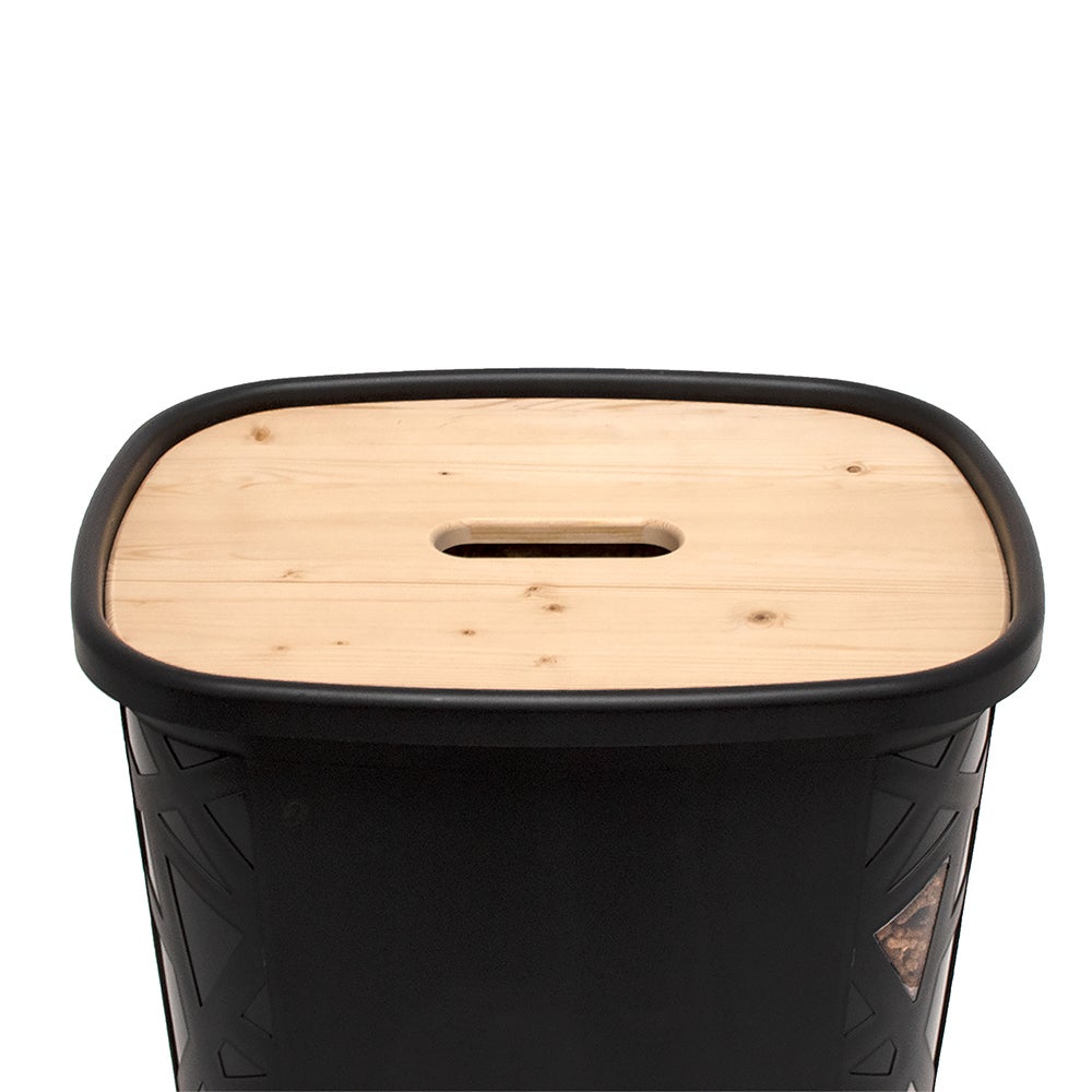 Coffre à Granulés 70L EDA XL avec roulettes 49,6 x 37,9 x H.66,4 cm - 7