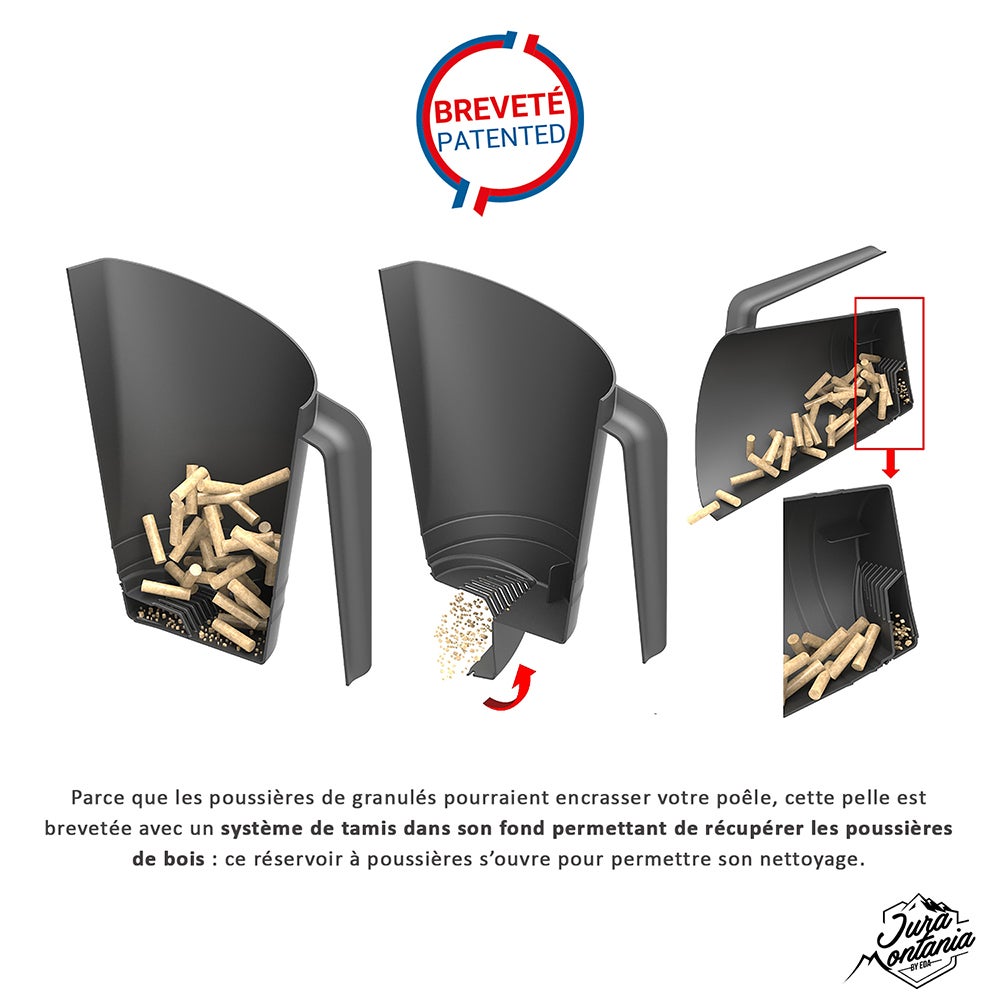 Pelle à Granulés 1L EDA 11,8 x 15,8 x H.18,2 cm - 6