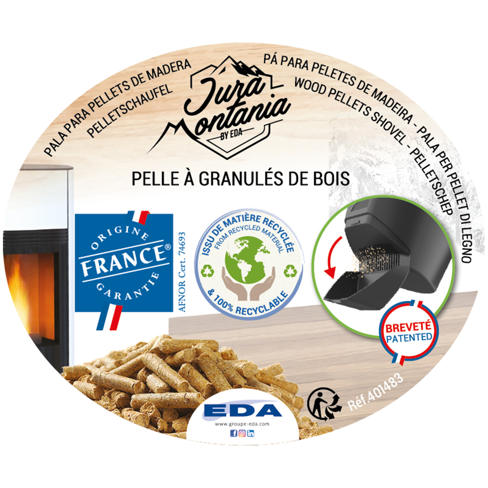 Pelle à Granulés 2,4L EDA XL 19,3 x 16,5 x H.21,9 cm - 6
