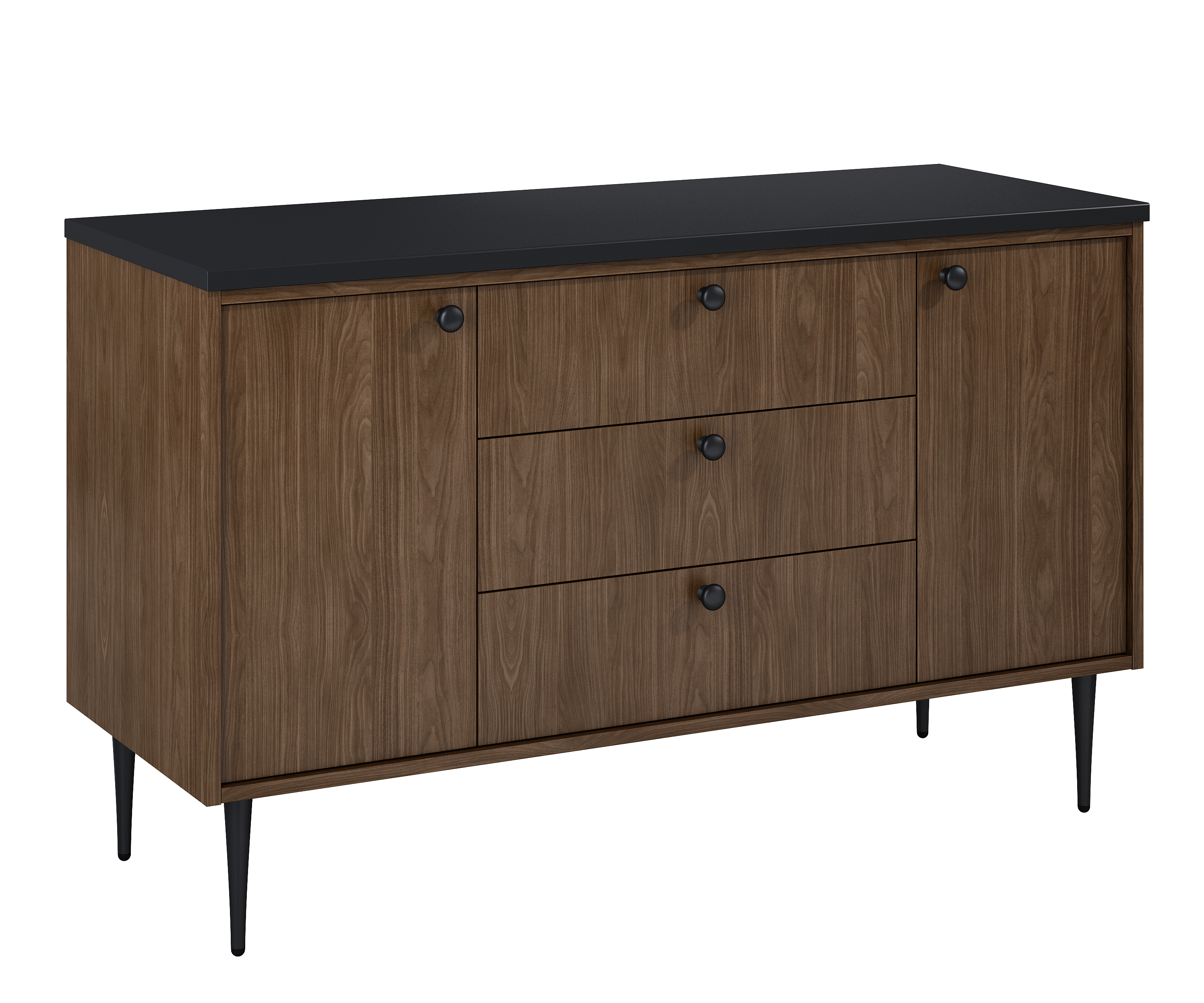 Szafka łazienkowa stojąca Leo 120x45.6x71.9 cm orzech Lincoln Roca - 5