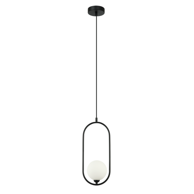 Lampa wisząca Lupus czarna G9 Italux