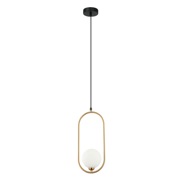 Lampa wisząca Lupus złota G9 Italux