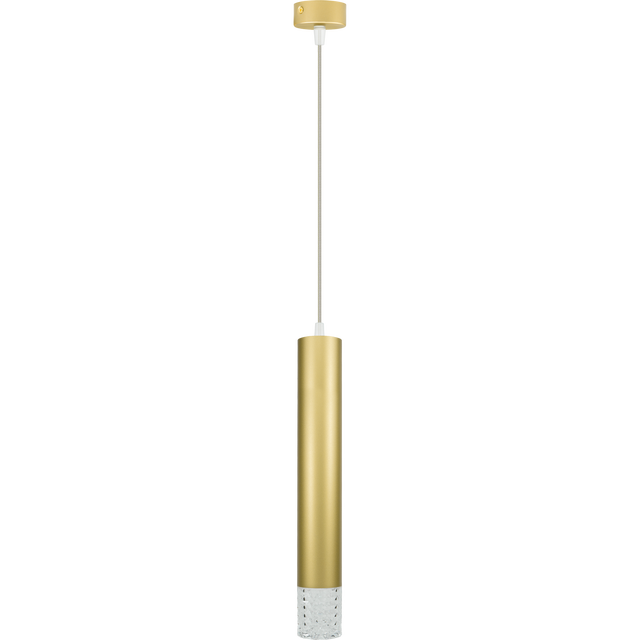 Lampa wisząca Tubi złota GU10 Milagro
